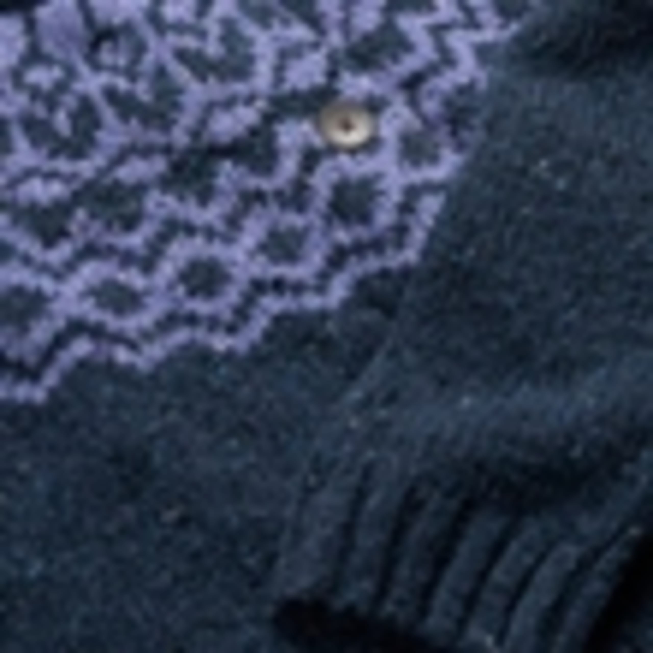 Merino Wool Rich Fair Isle Cardigan 5 of 5