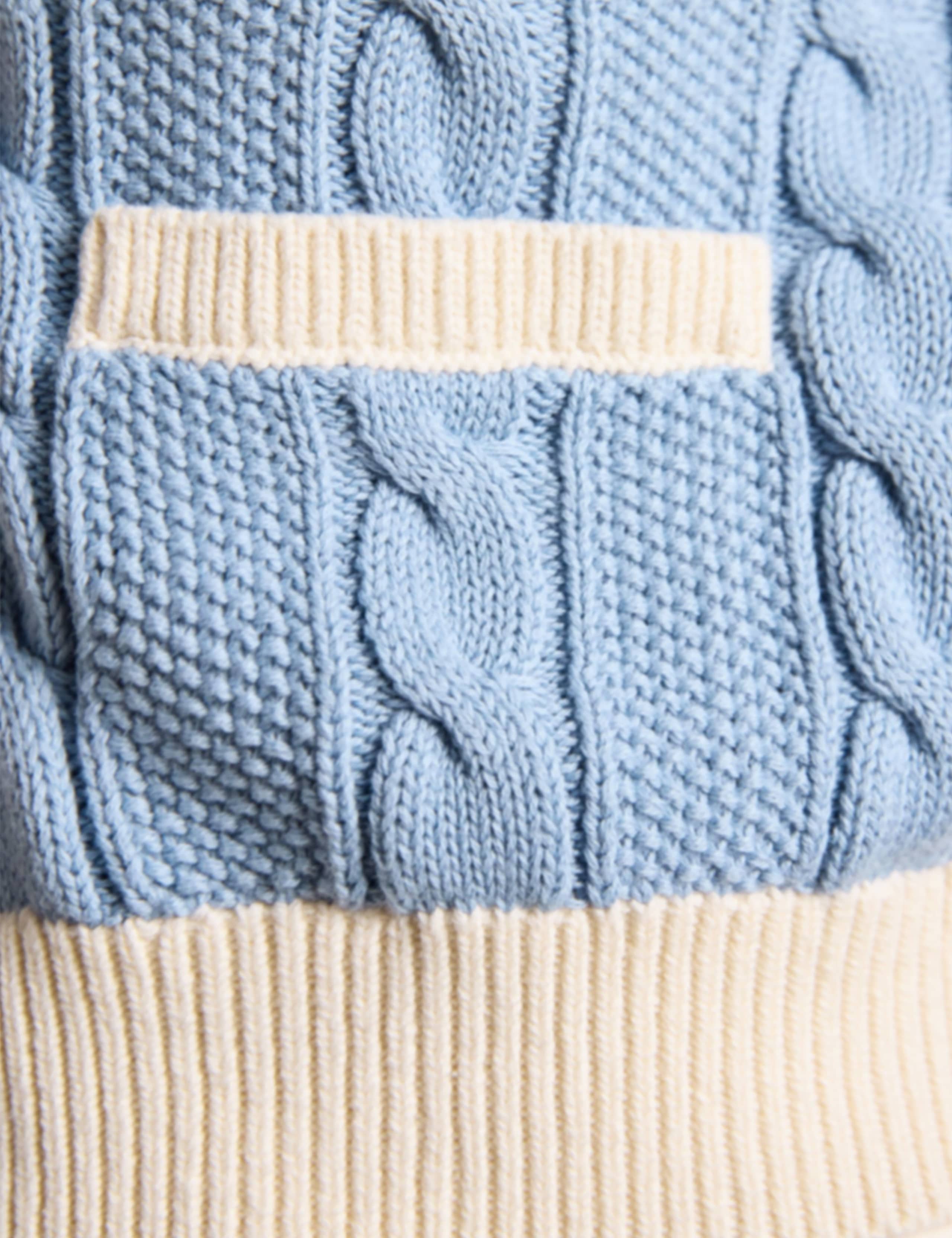 Pure Cotton Cable Knit Cardigan 8 of 8