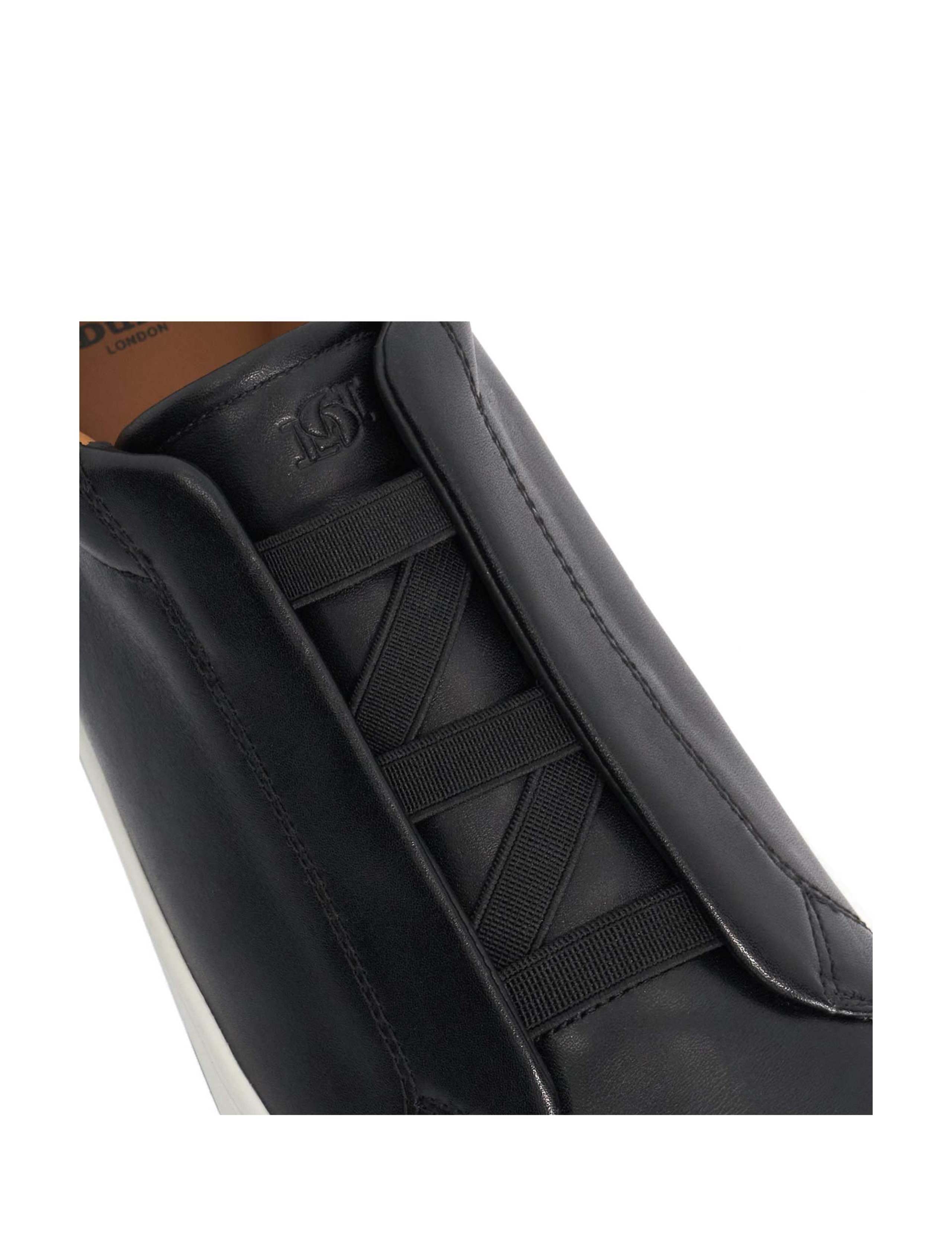 Wide Fit Leather Slip On Trainers 6 of 6