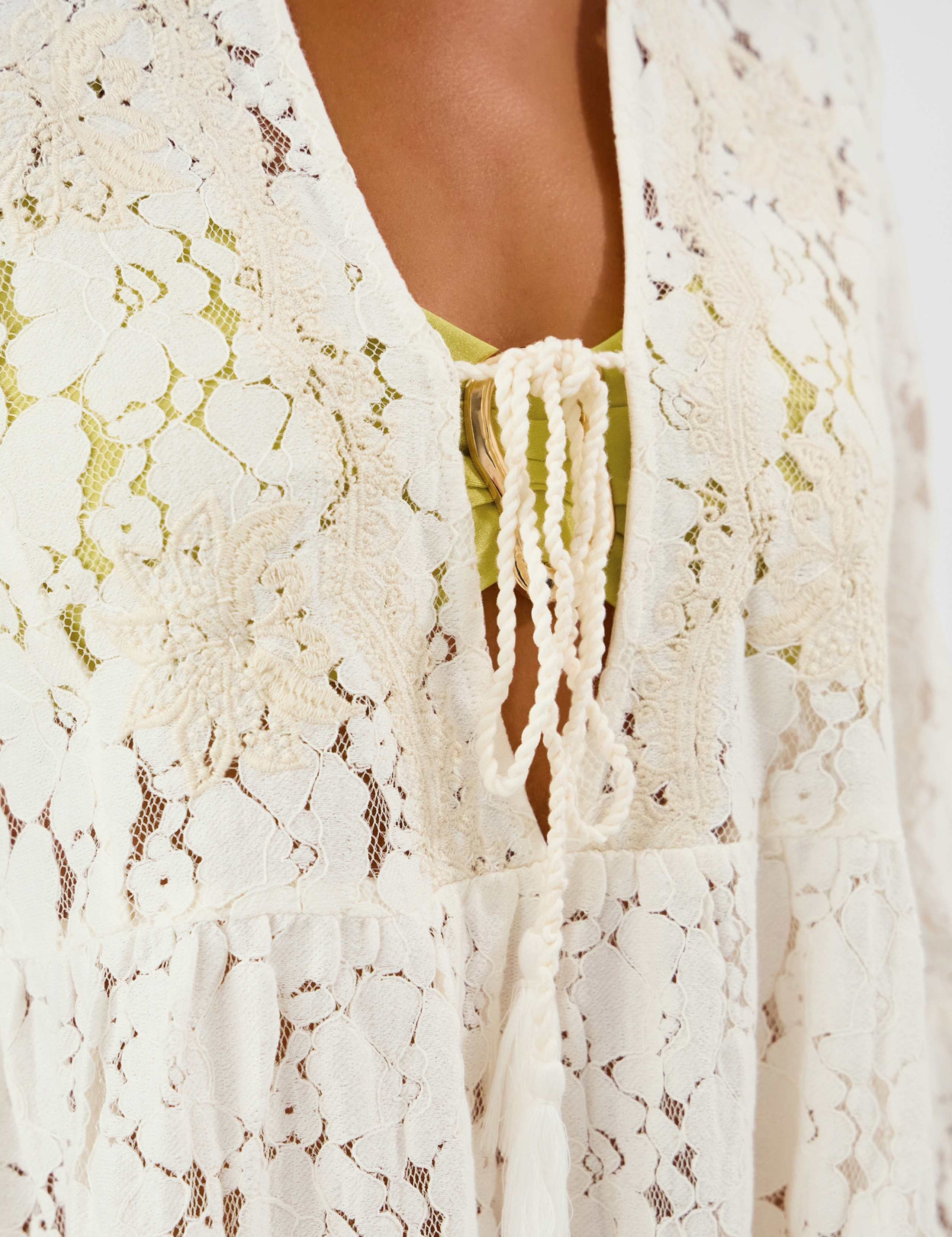 Lace Mini Beach Dress 5 of 5