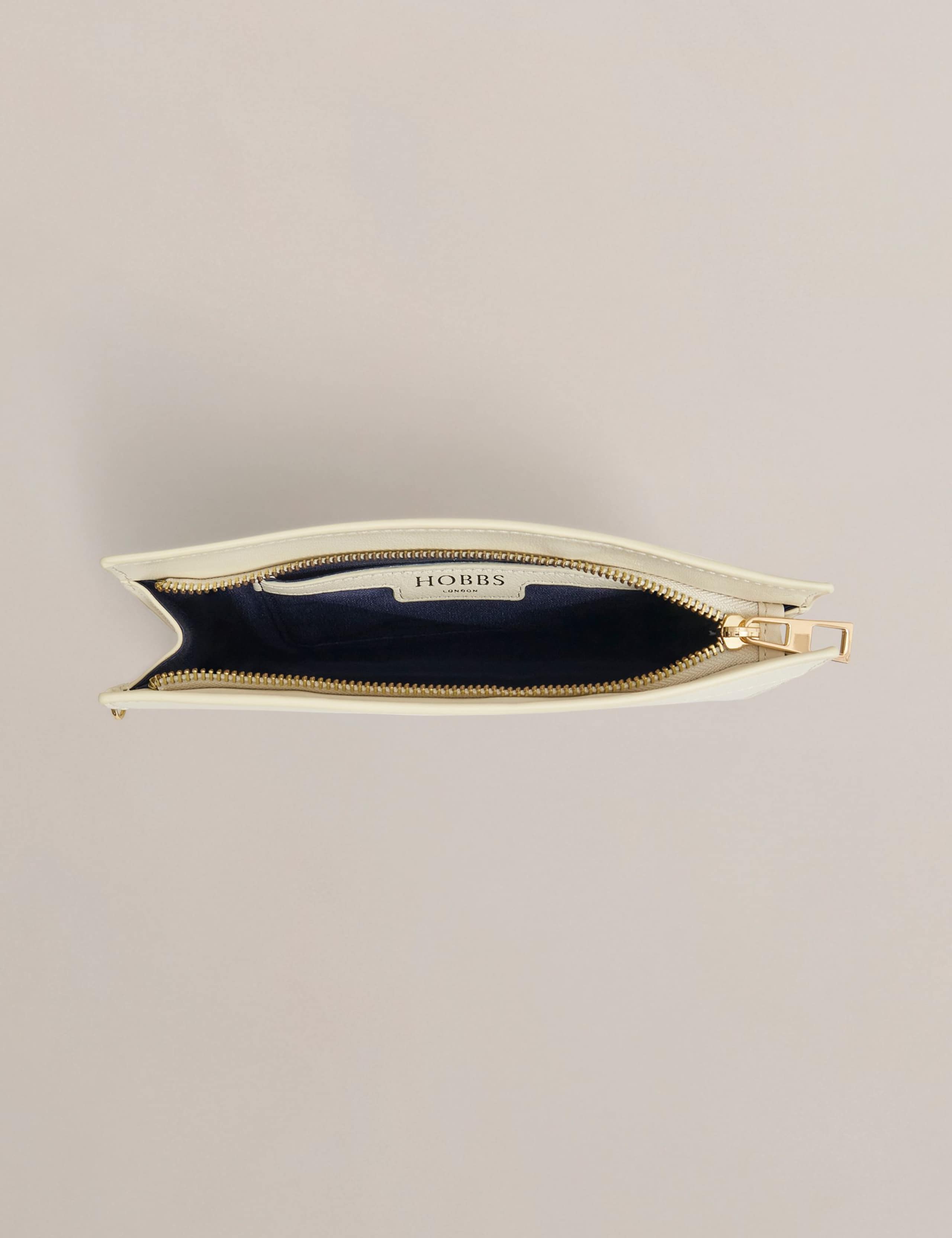 Leather Bracelet Handle Clutch Bag 3 of 4