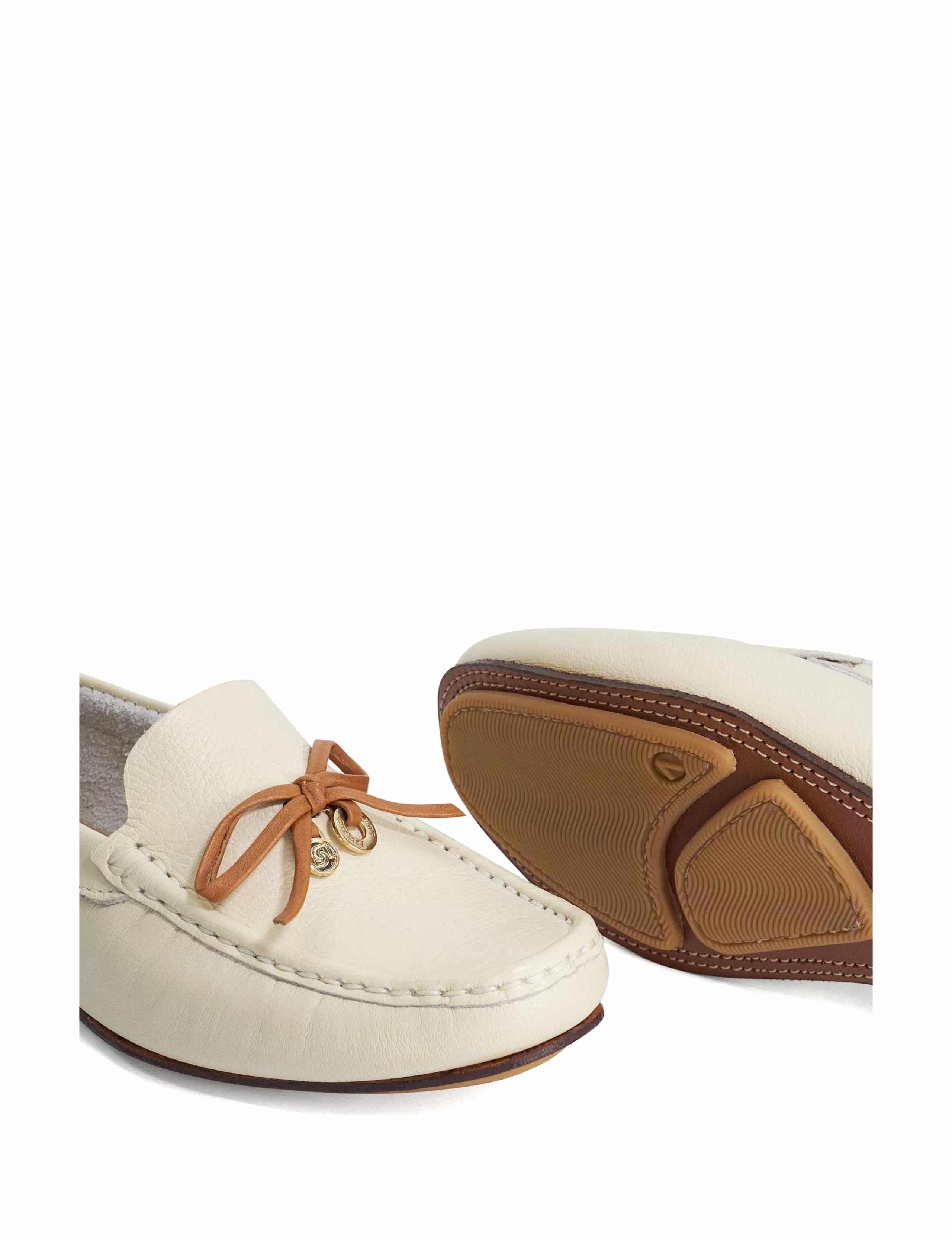 Wide Fit Leather Flat Loafer 5 of 5