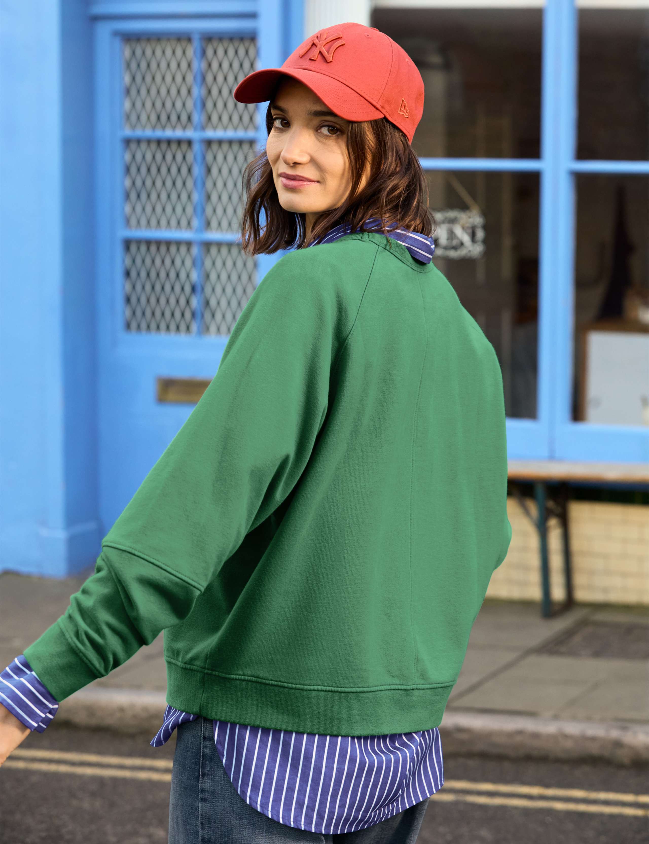 Cotton Rich Crew Neck Relaxed Sweatshirt 5 of 5