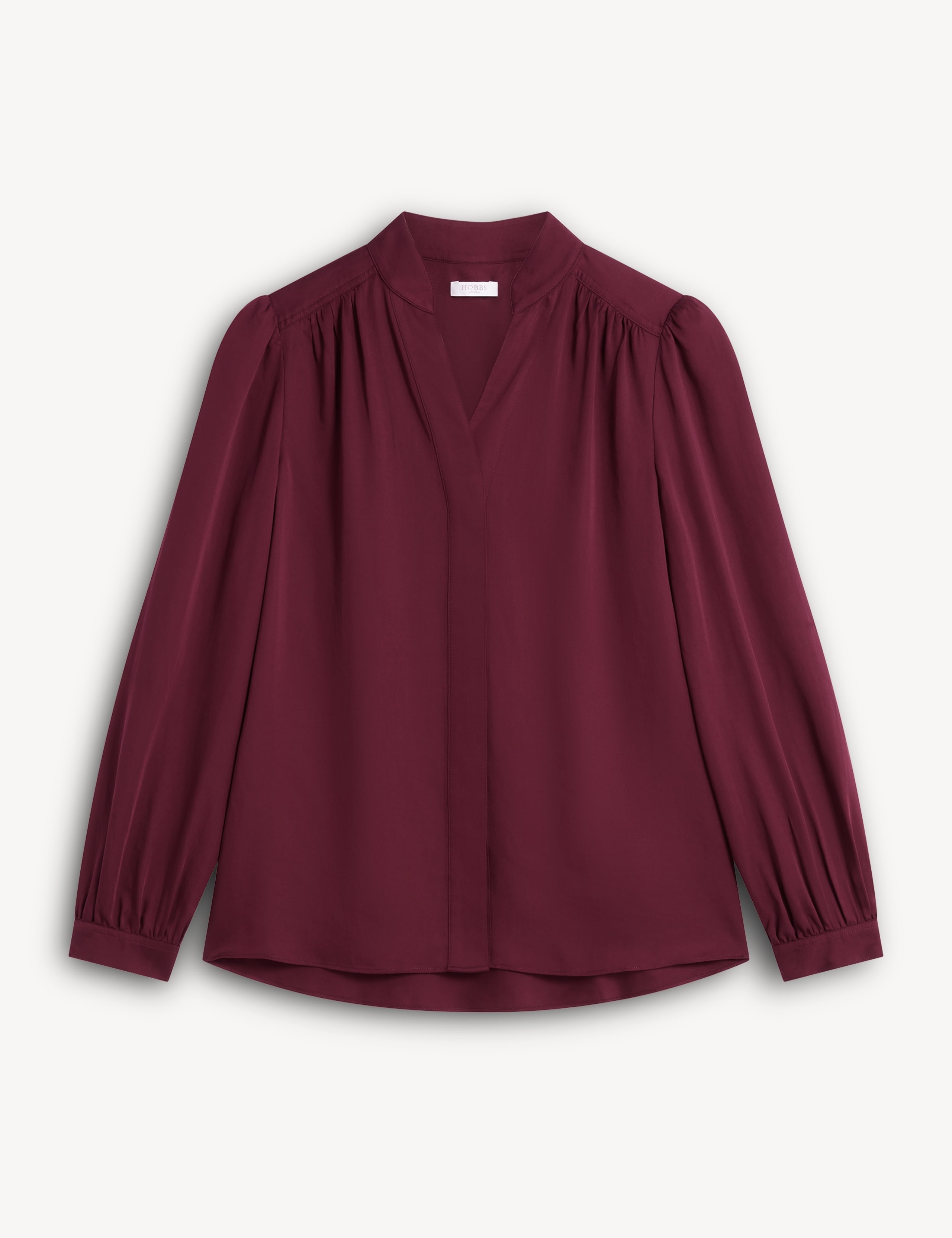 Pure Lyocell V-Neck Blouse 2 of 5