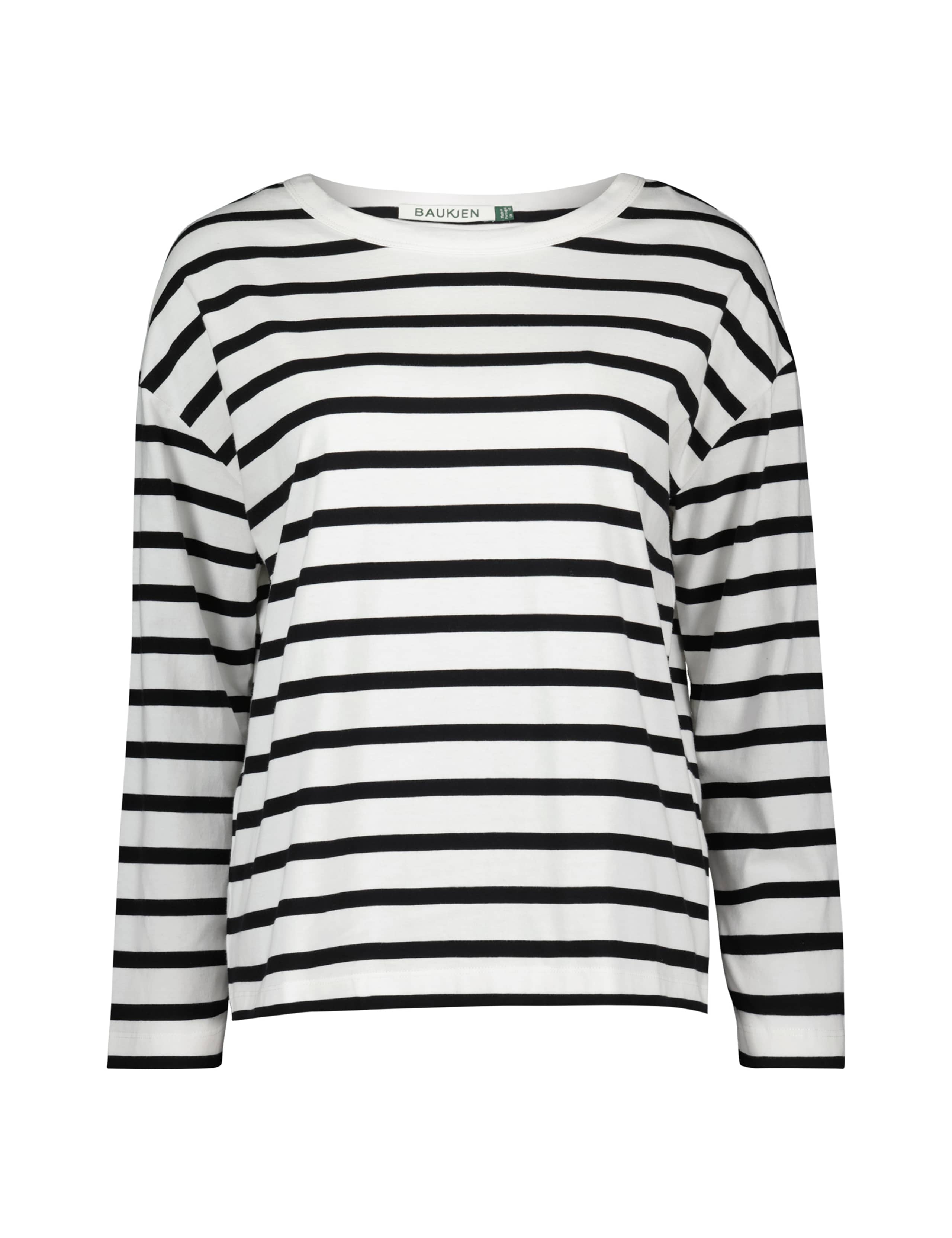 Pure Cotton Striped Crew Neck Relaxed Top 2 of 4
