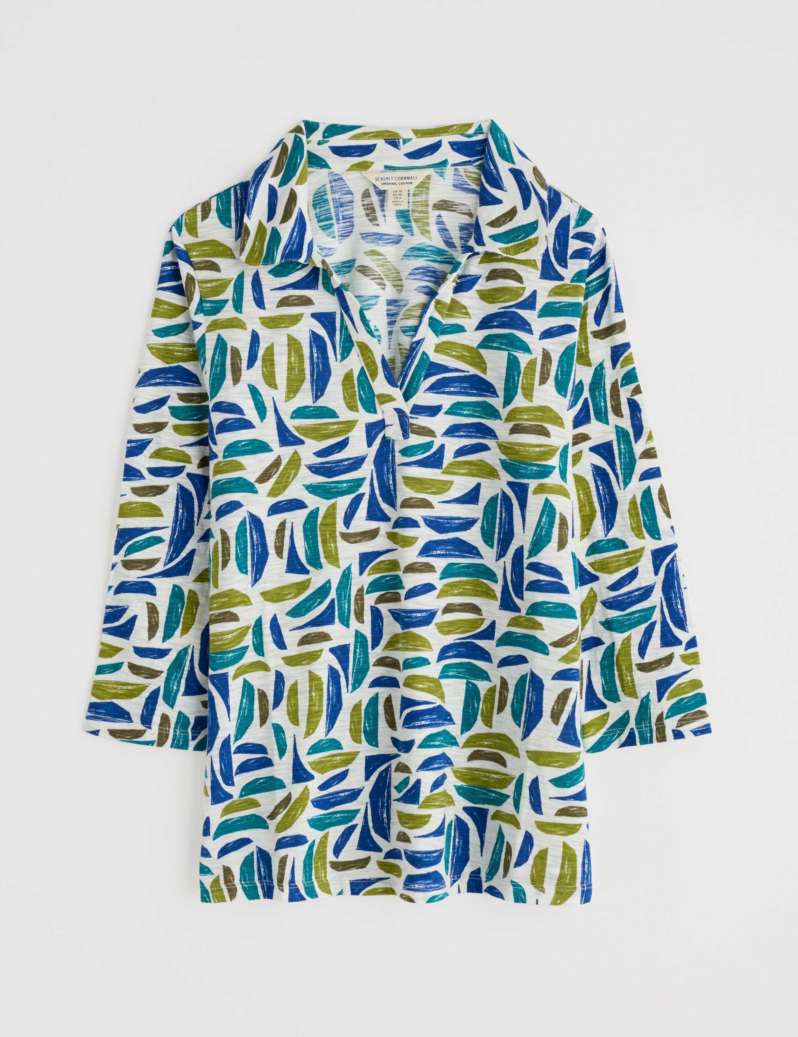 Pure Cotton Printed Collared Relaxed Shirt 2 of 5