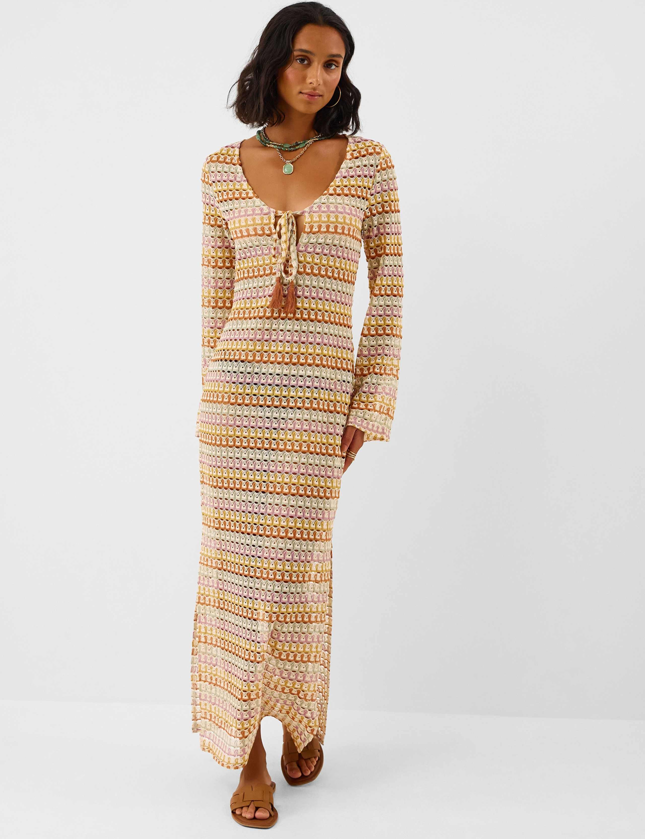 Woven Maxi Beach Dress 3 of 5