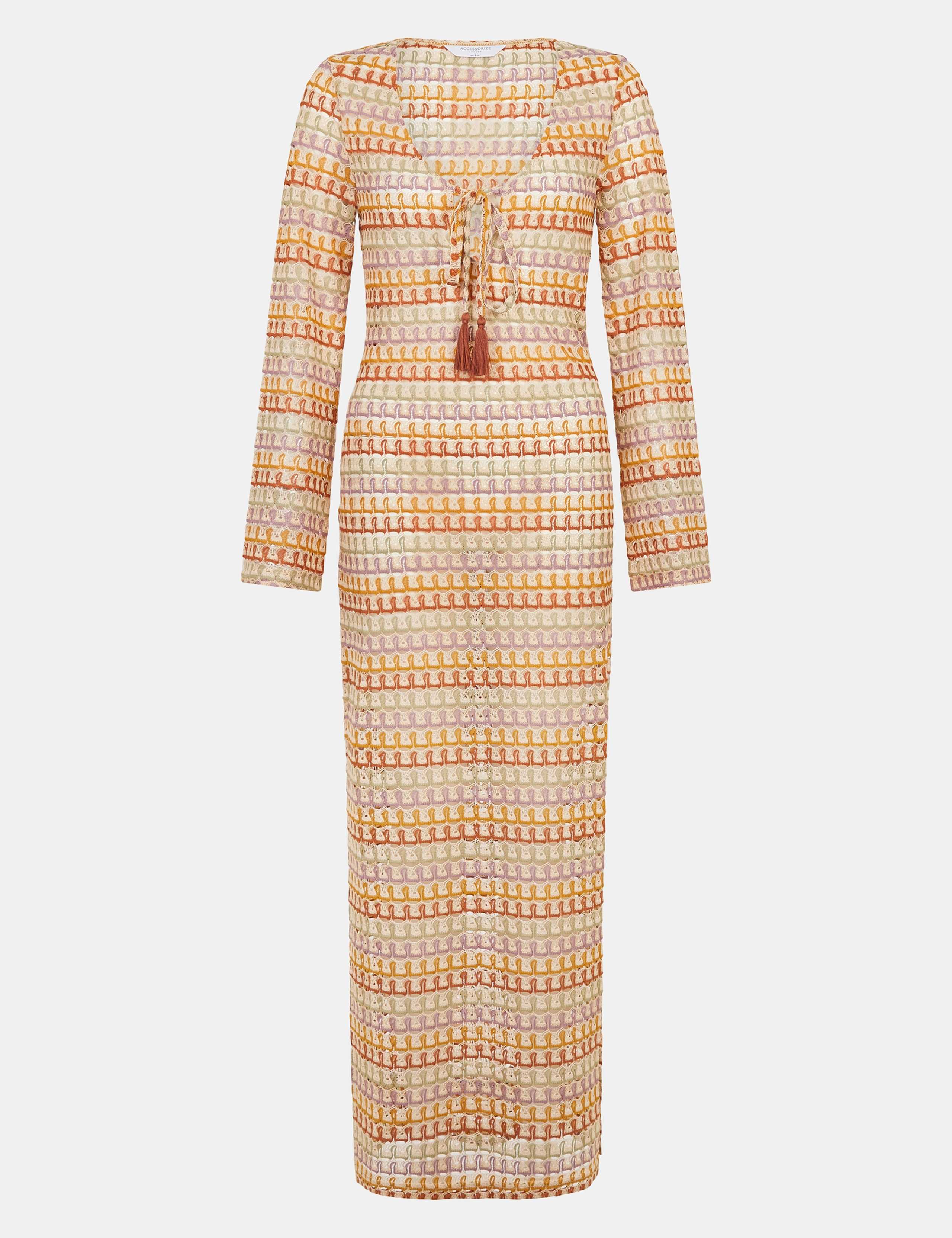 Woven Maxi Beach Dress 2 of 5