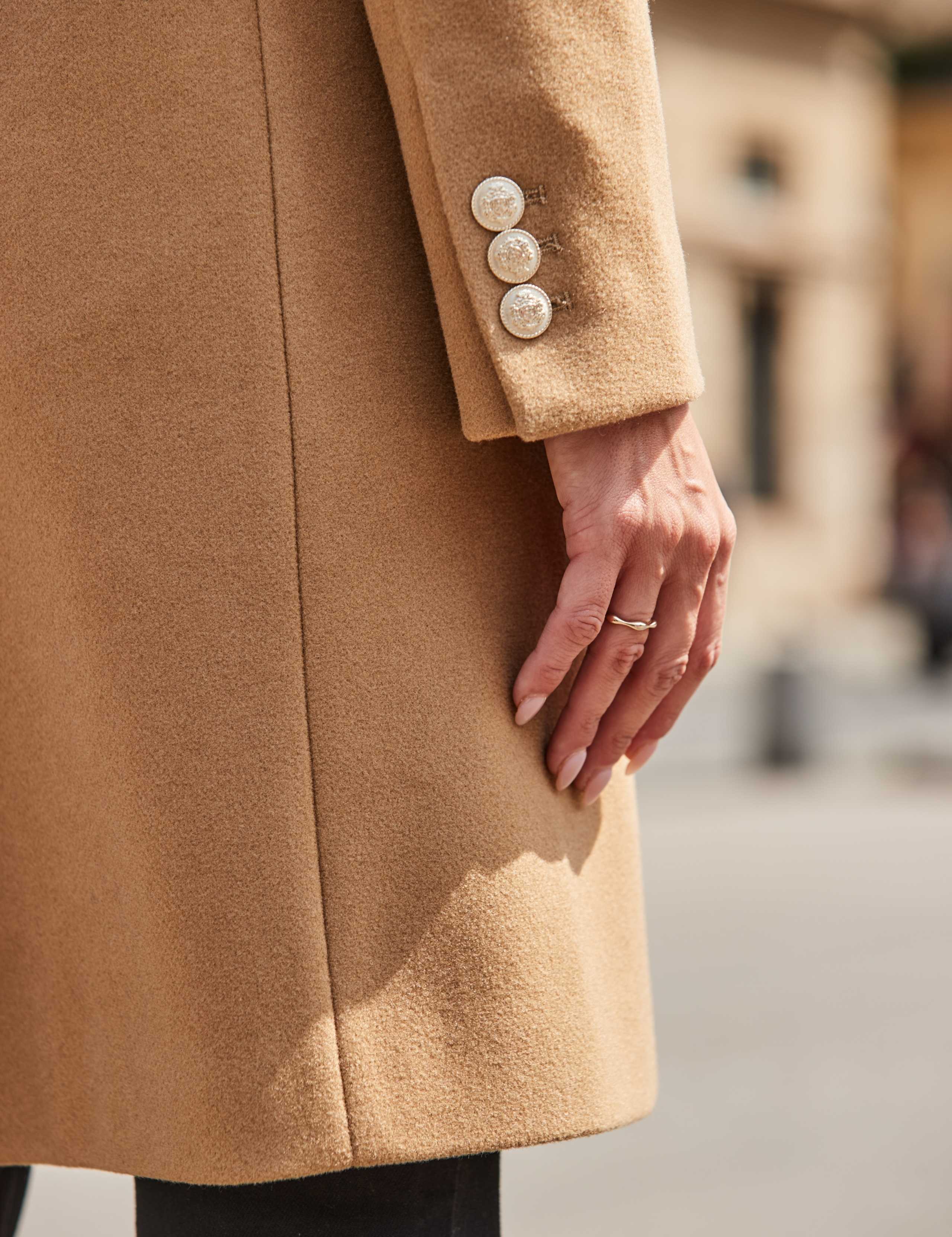 Single Breasted Collared Coat 3 of 8