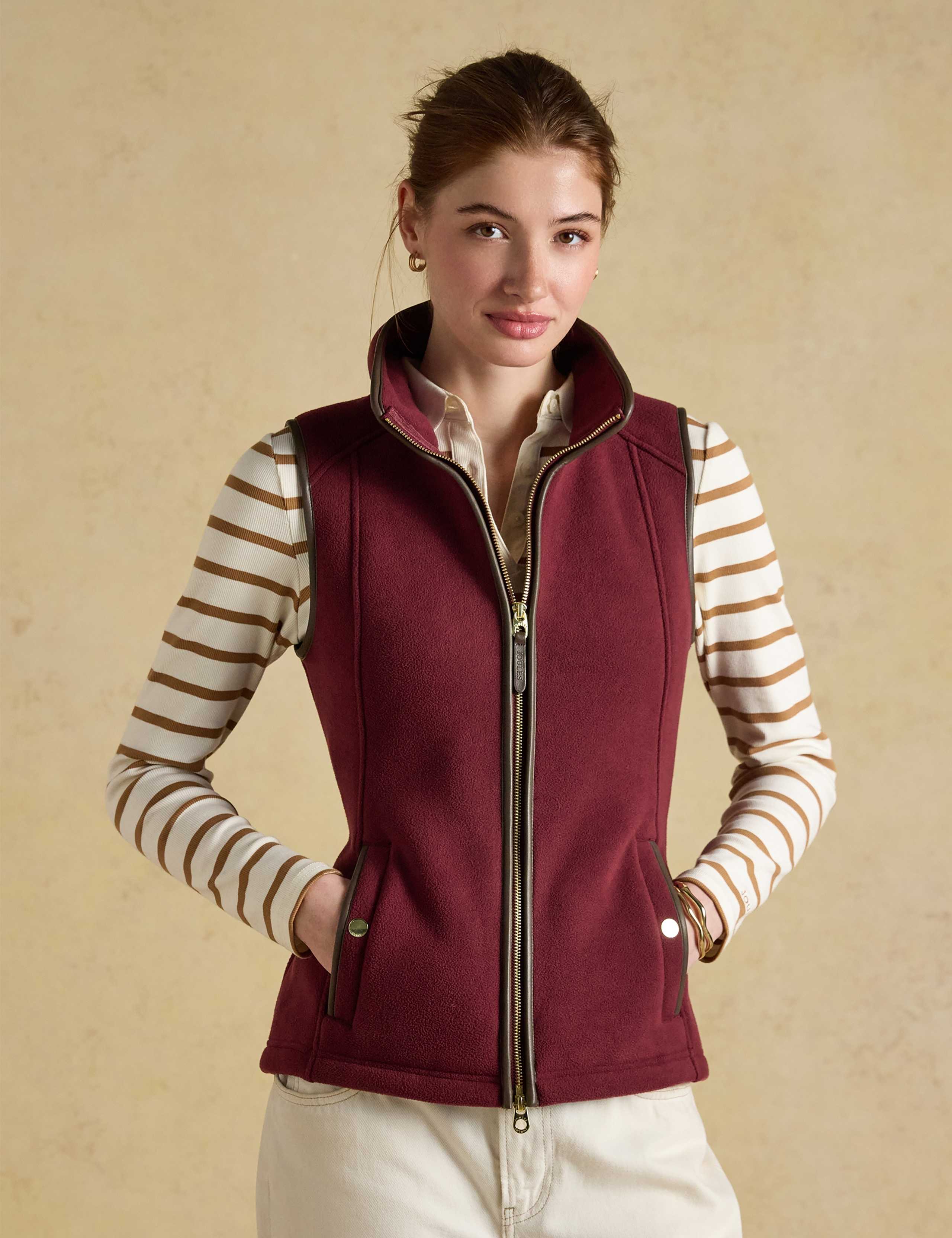 Fleece Funnel Neck Gilet 1 of 6