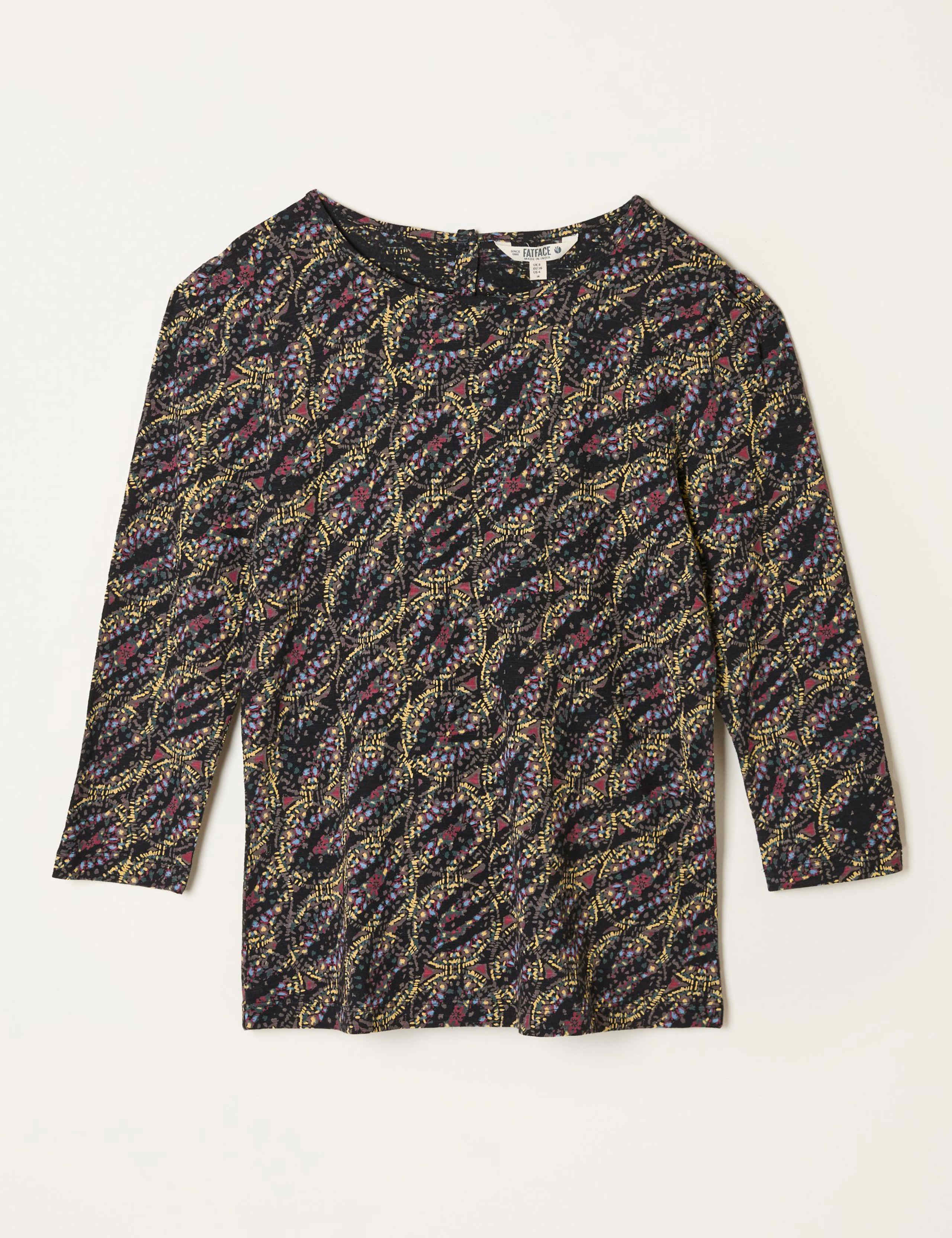 Cotton Rich Printed Blouse 2 of 5