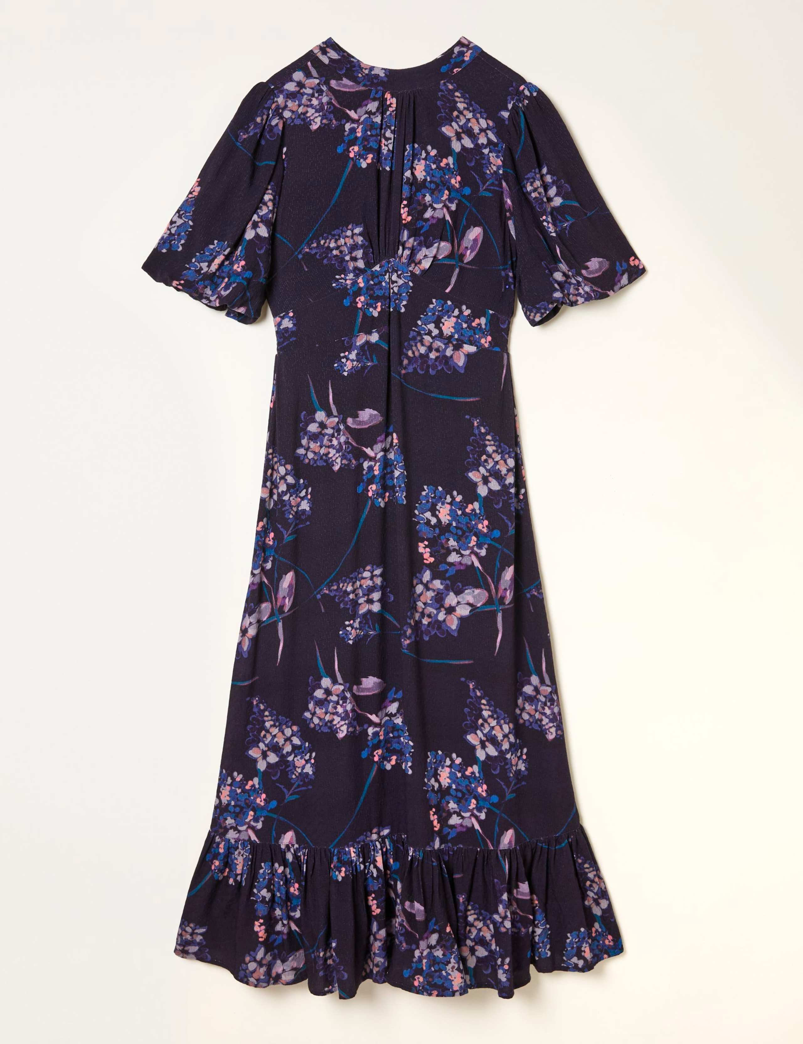 Floral Halter Neck Midi Tea Dress 2 of 6