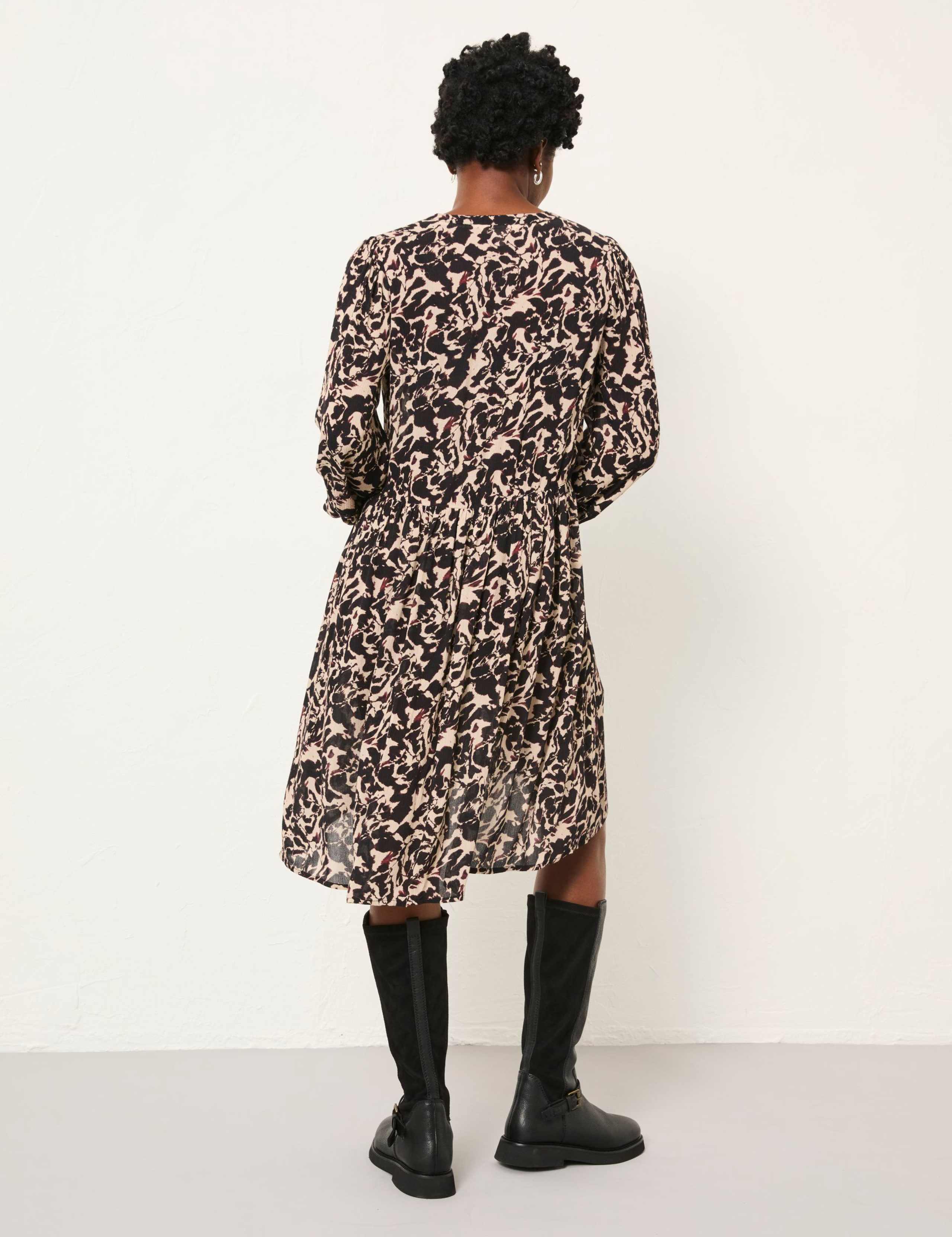 Animal Print Swing Dress 4 of 5