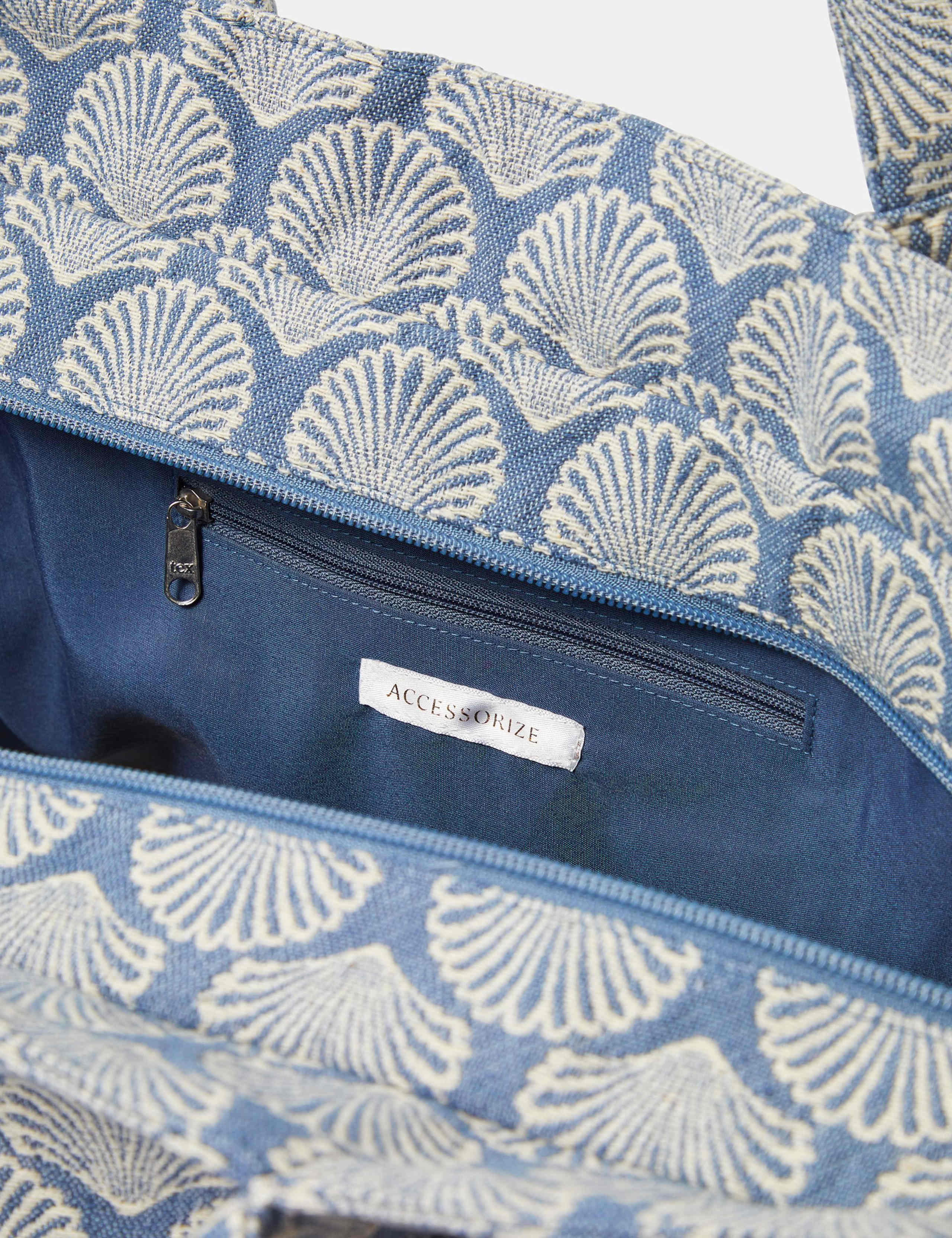 Pure Cotton Shell Weekend Bag 4 of 5