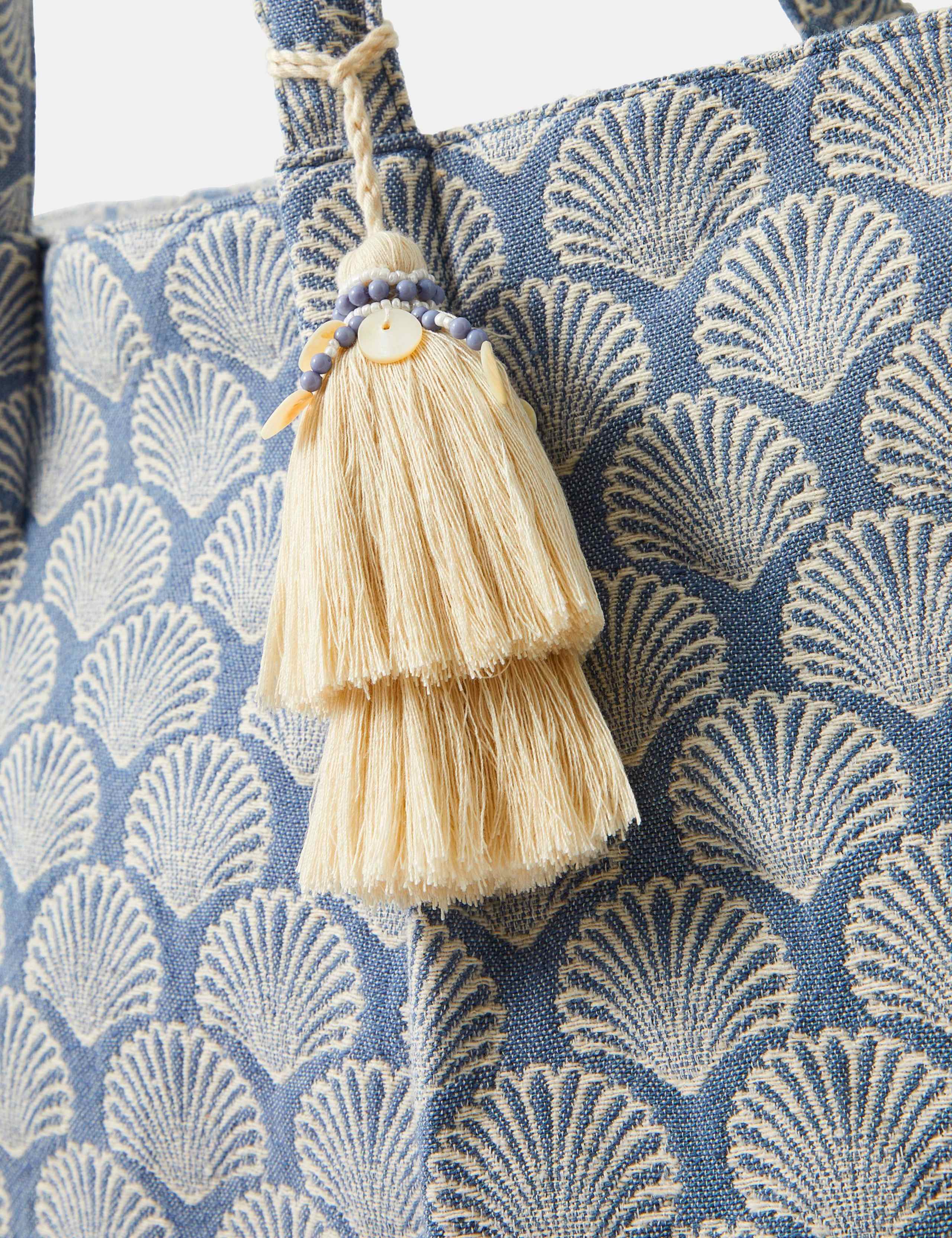 Pure Cotton Shell Weekend Bag 5 of 5