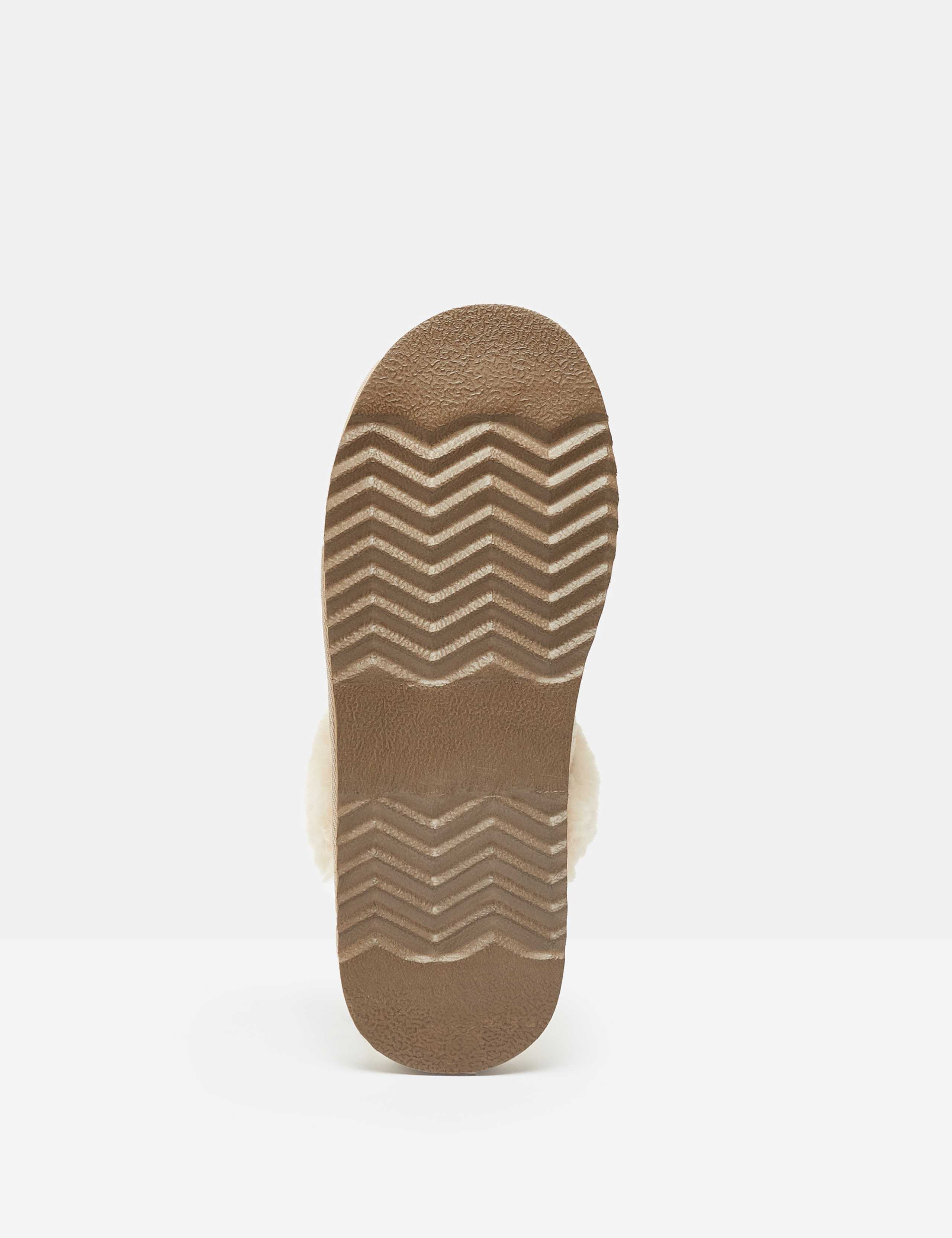 Faux Fur Lined Mule Slippers 6 of 6