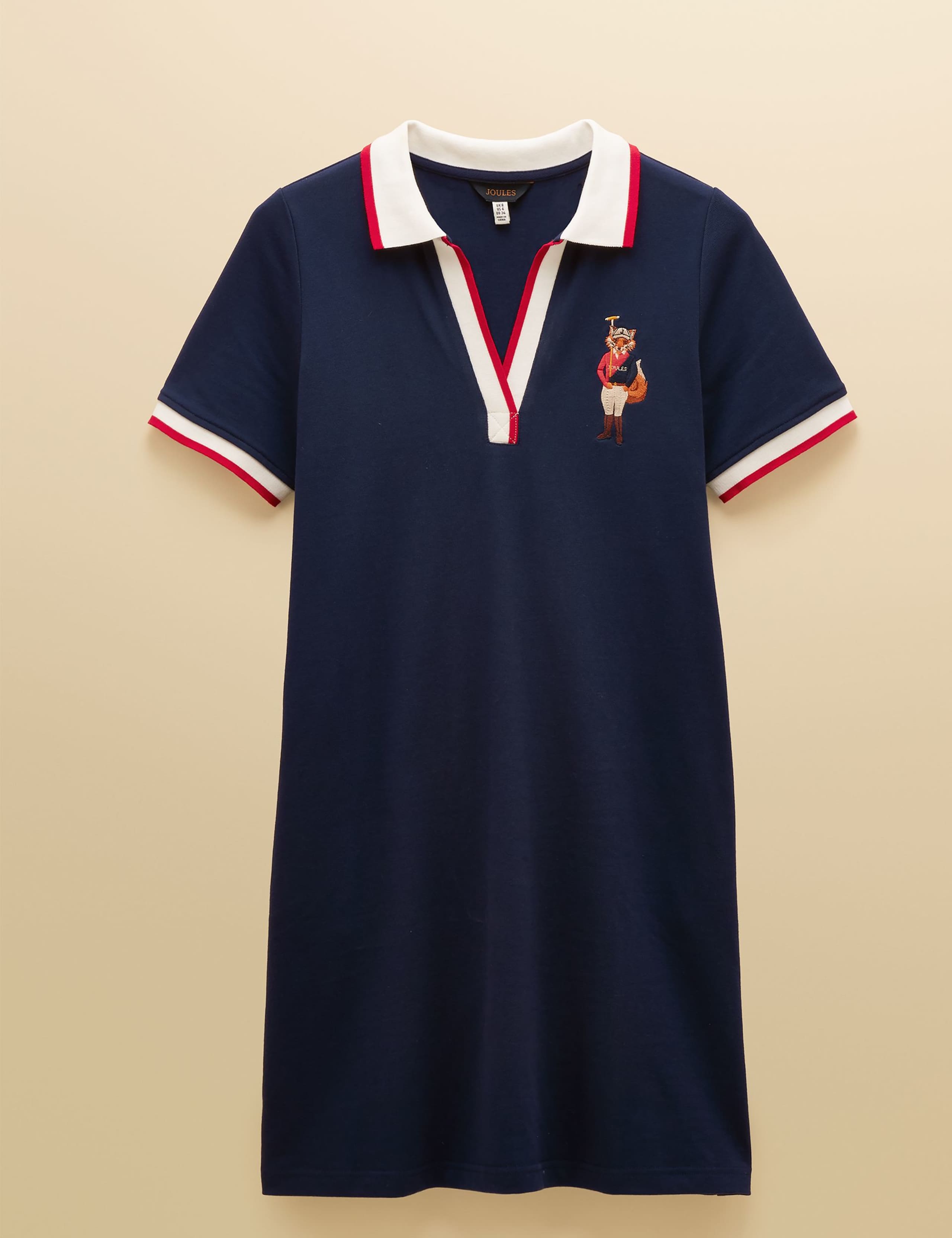 Pure Cotton Collared Mini T-Shirt Dress 2 of 7