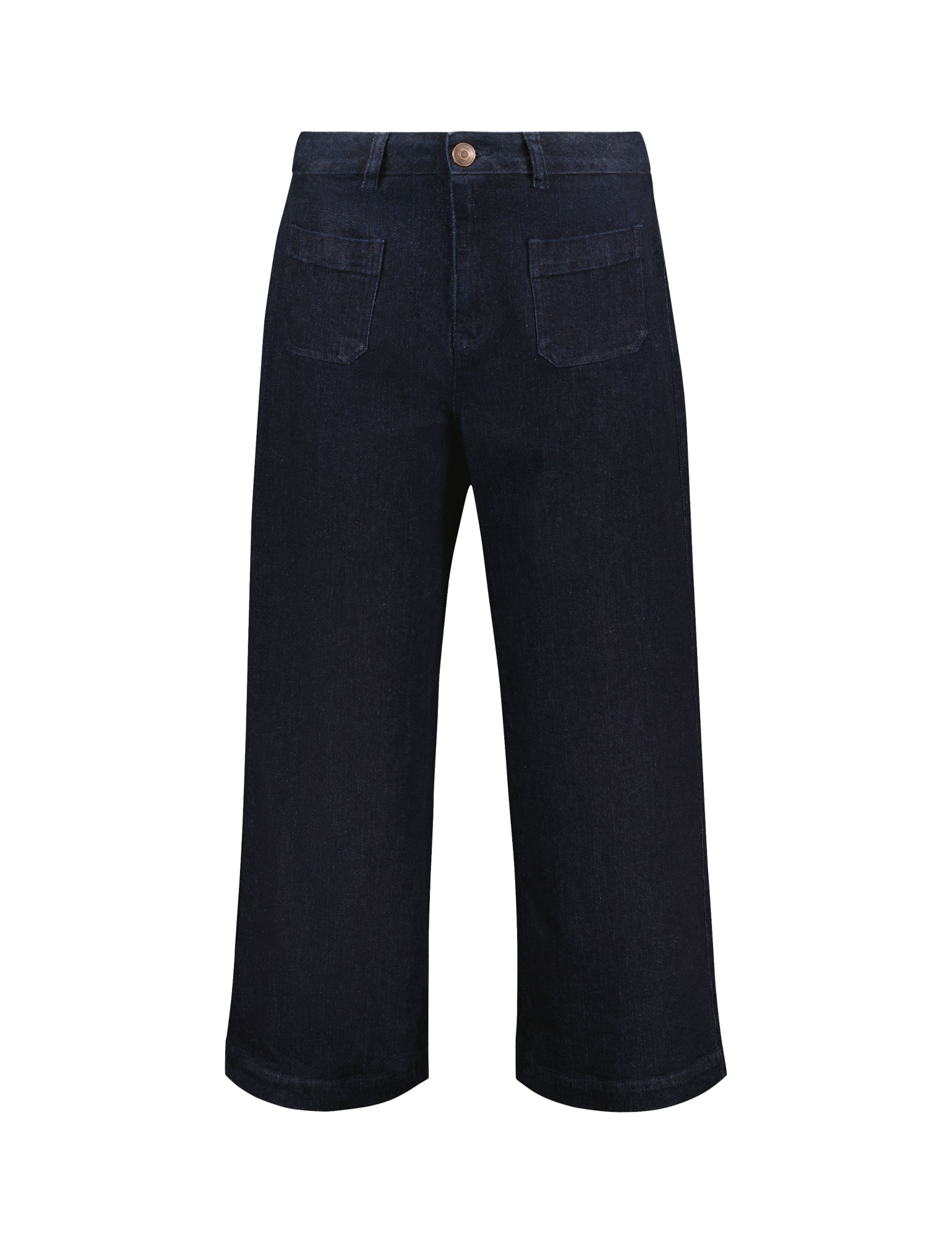 High Waisted Wide Leg Cropped Jeans 2 of 3