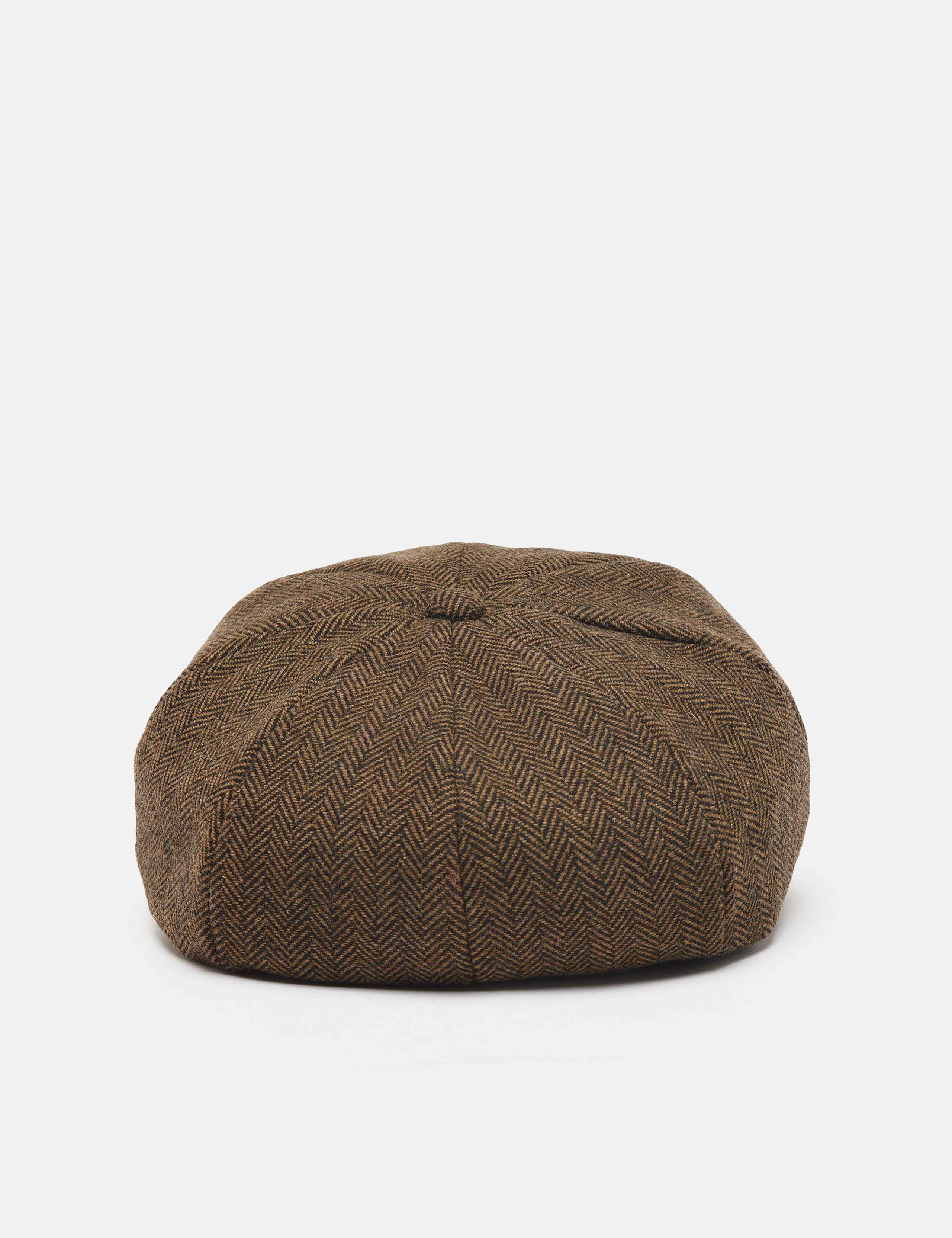 Wool Rich Checked Baker Boy Hat 3 of 4