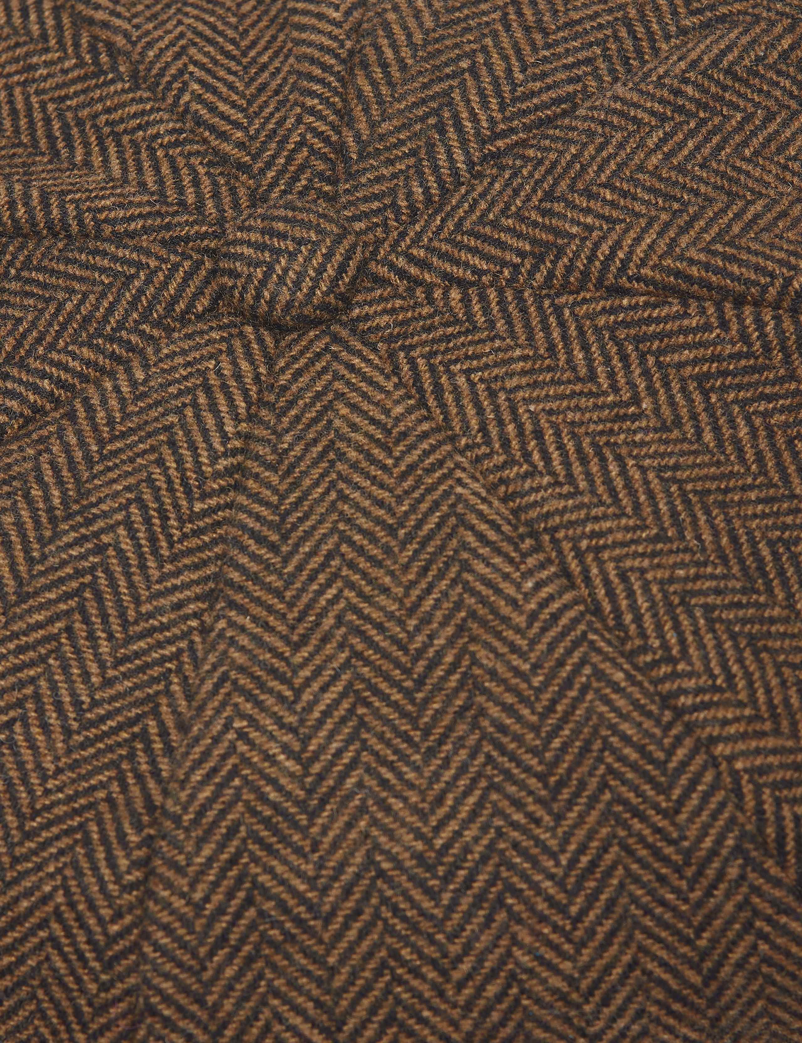 Wool Rich Checked Baker Boy Hat 4 of 4