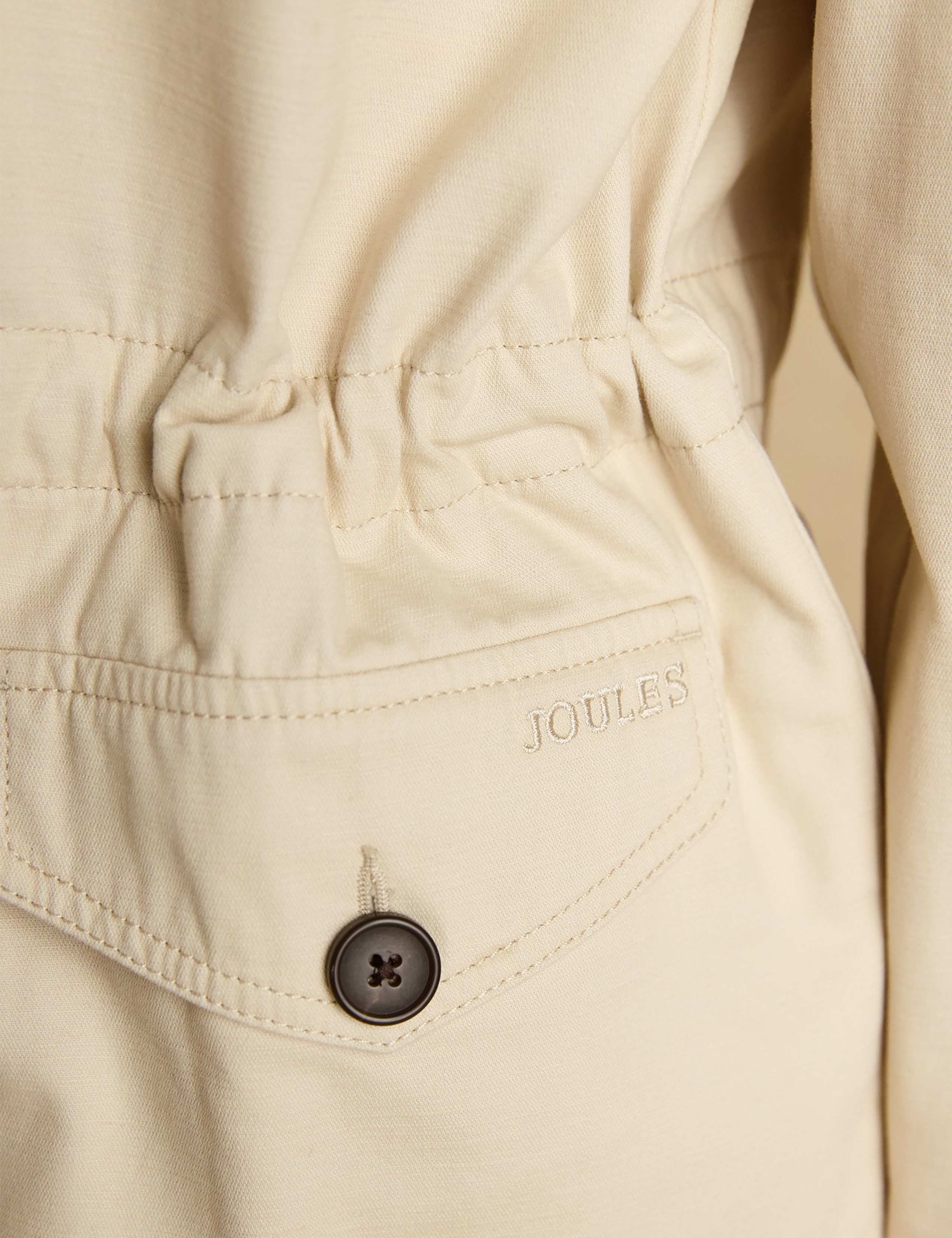 Pure Cotton Lightweight Collared Utility Jacket 6 of 10