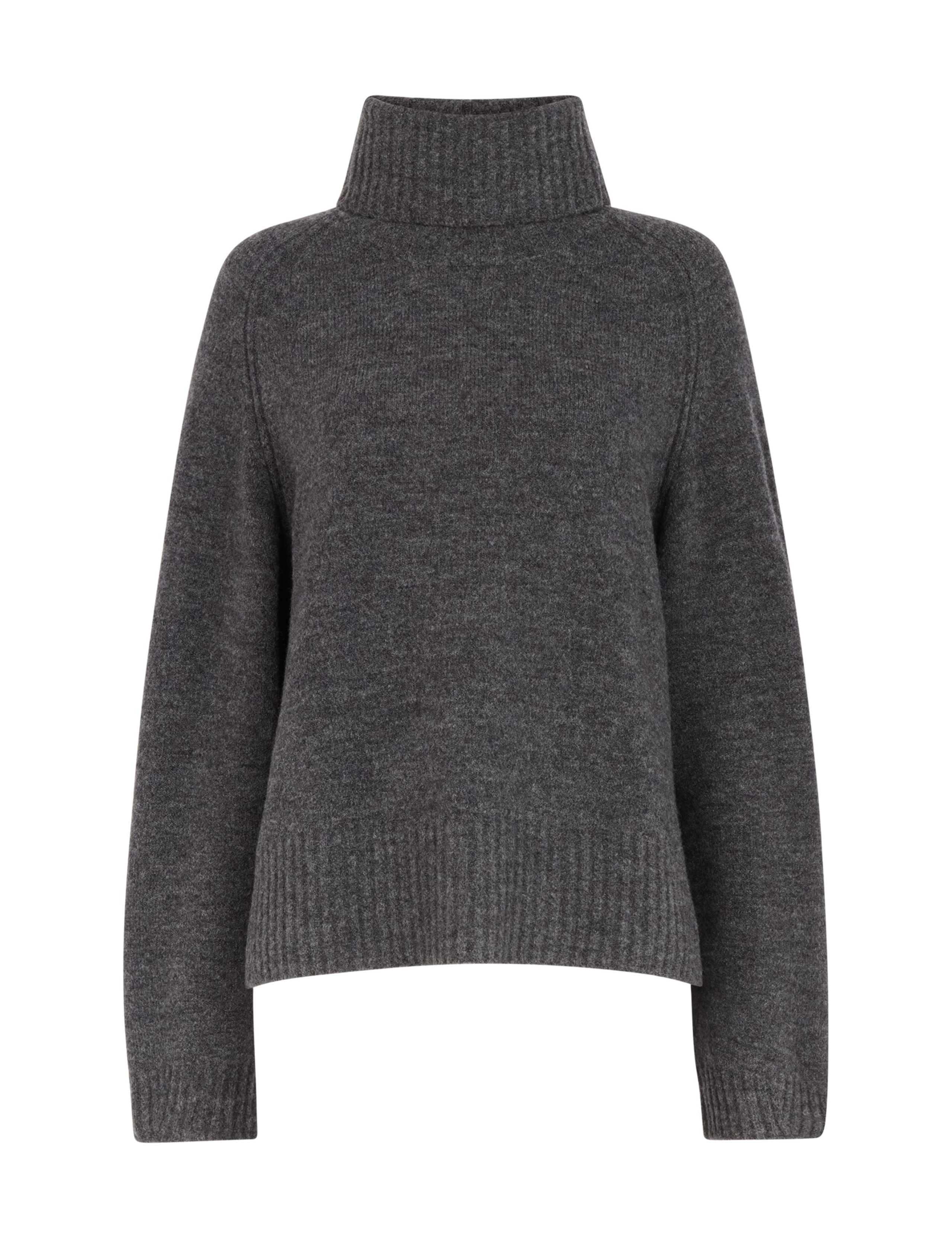 Wool Blend Textured Roll Neck Jumper 2 of 4