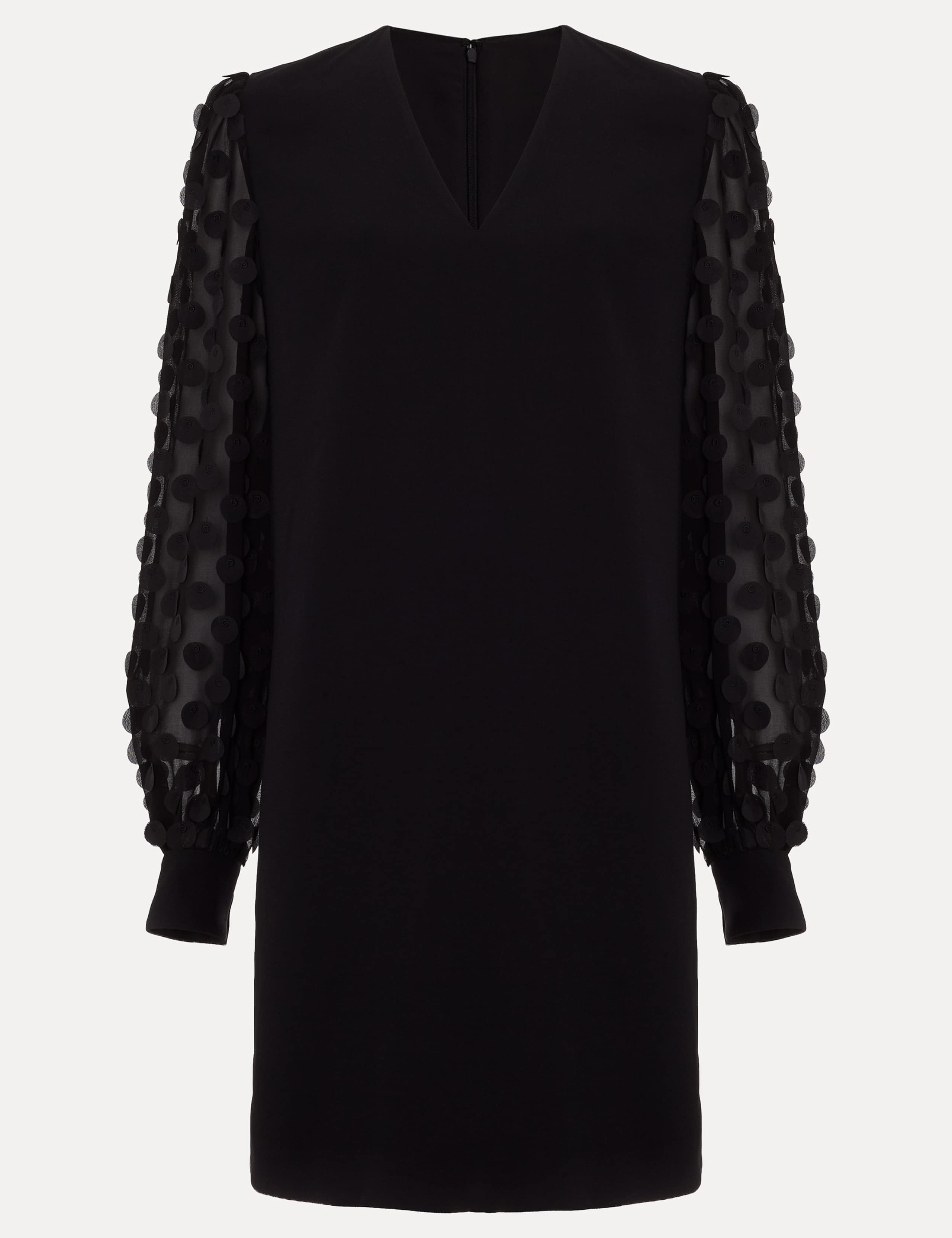 Slash Neck Zip Up Mini Dress 2 of 7