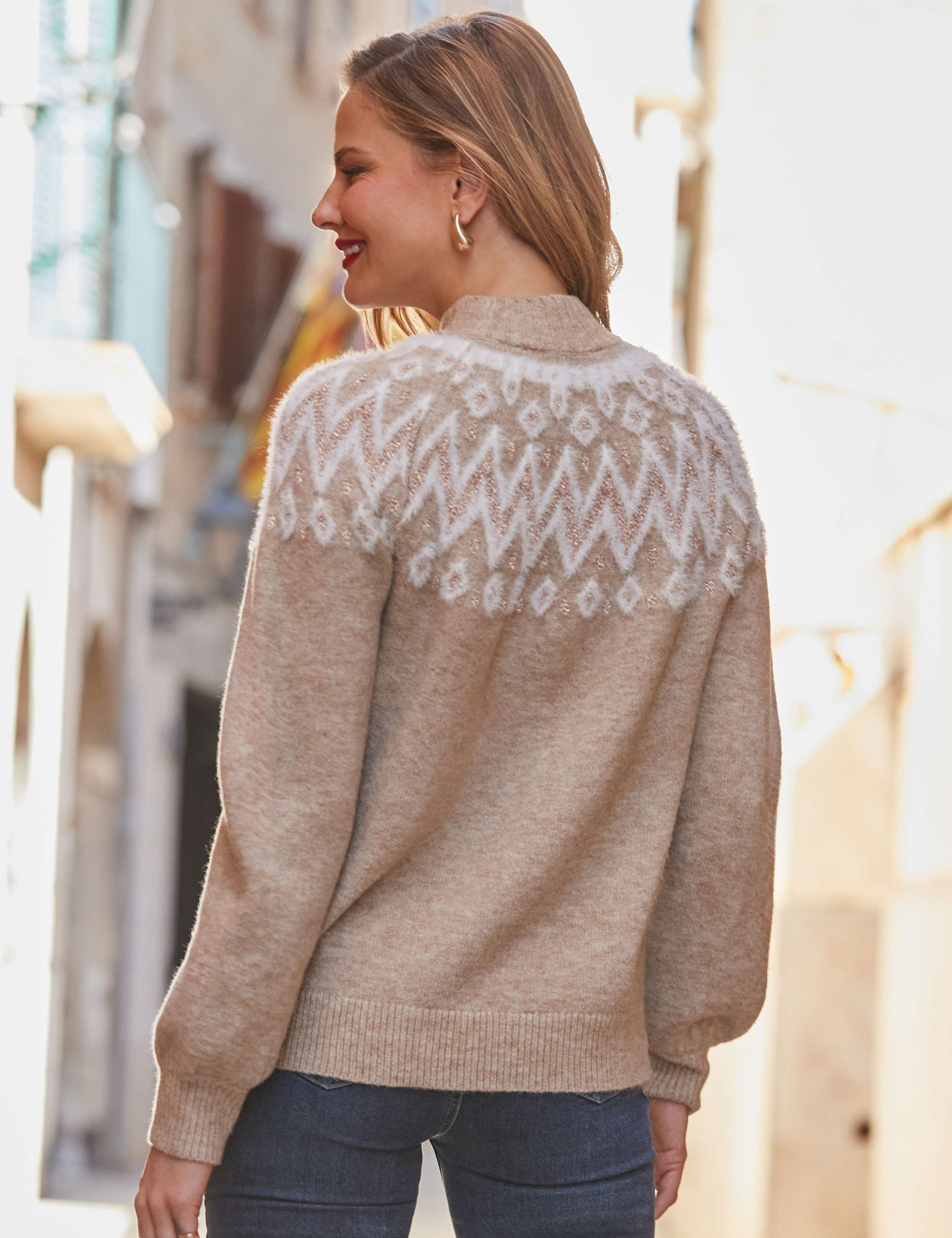 Fair Isle High Neck Jumper 5 of 7