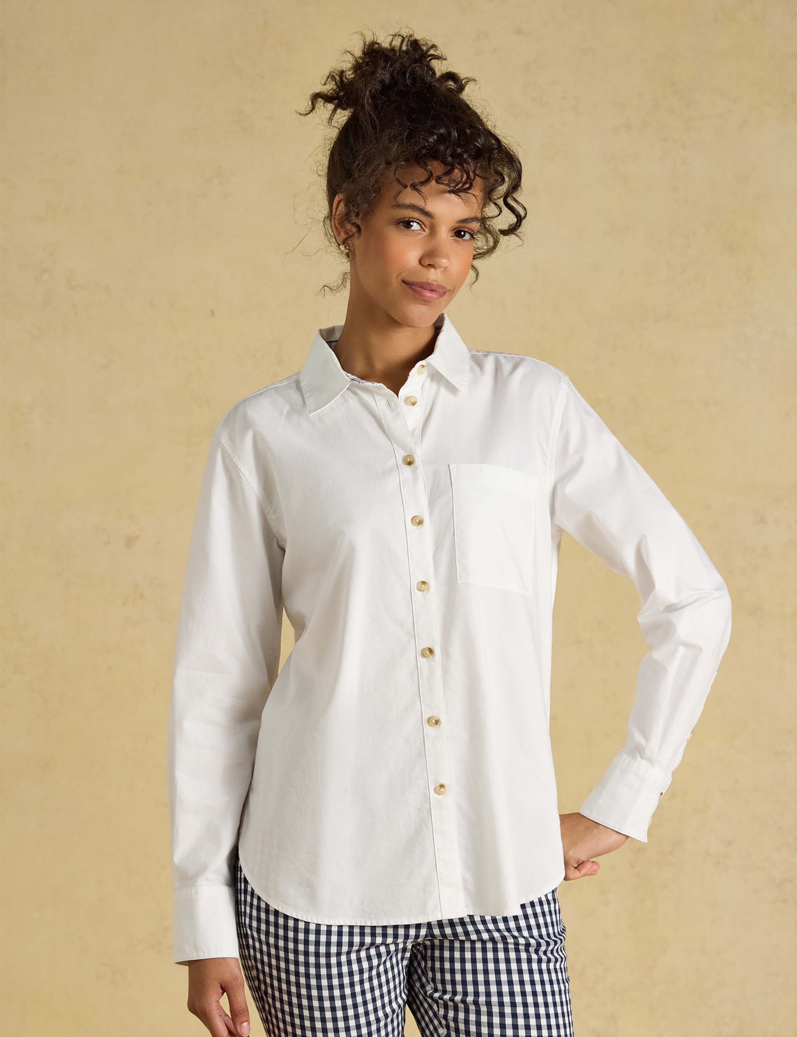 Pure Cotton Collared Shirt 1 of 8