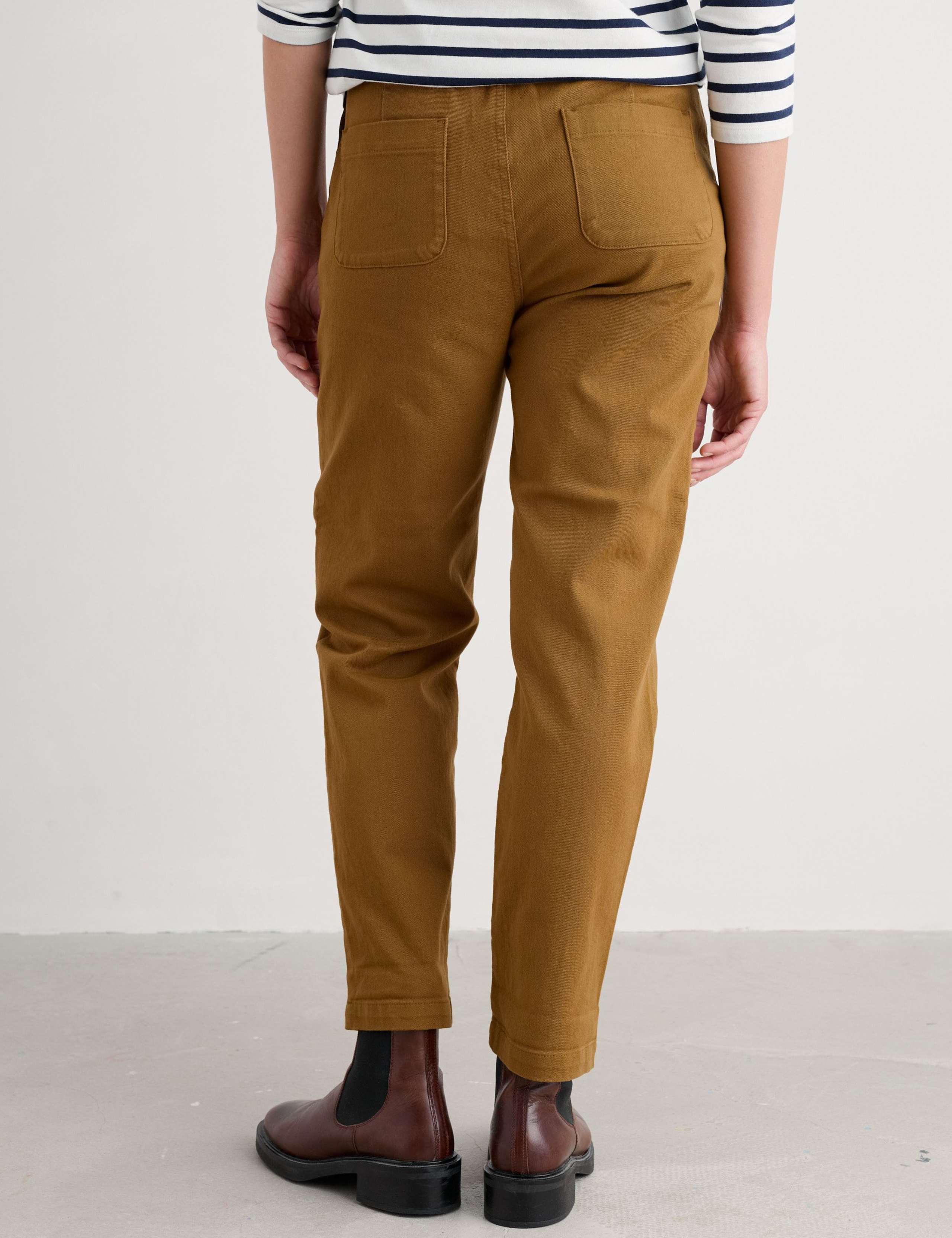 Cotton plain ankle glazer 3 of 5