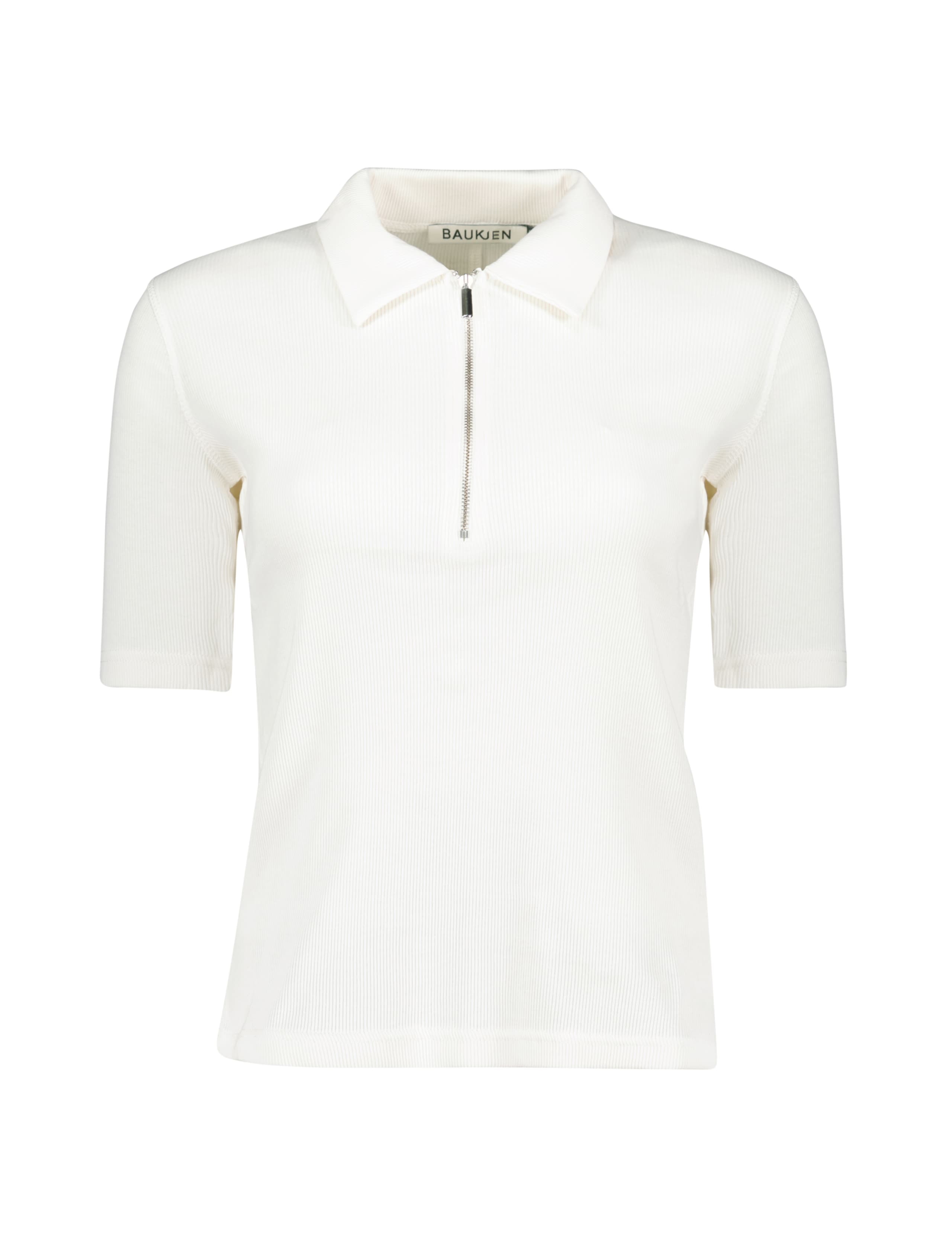 Pure Cotton Ribbed Half Zip Top 2 of 4