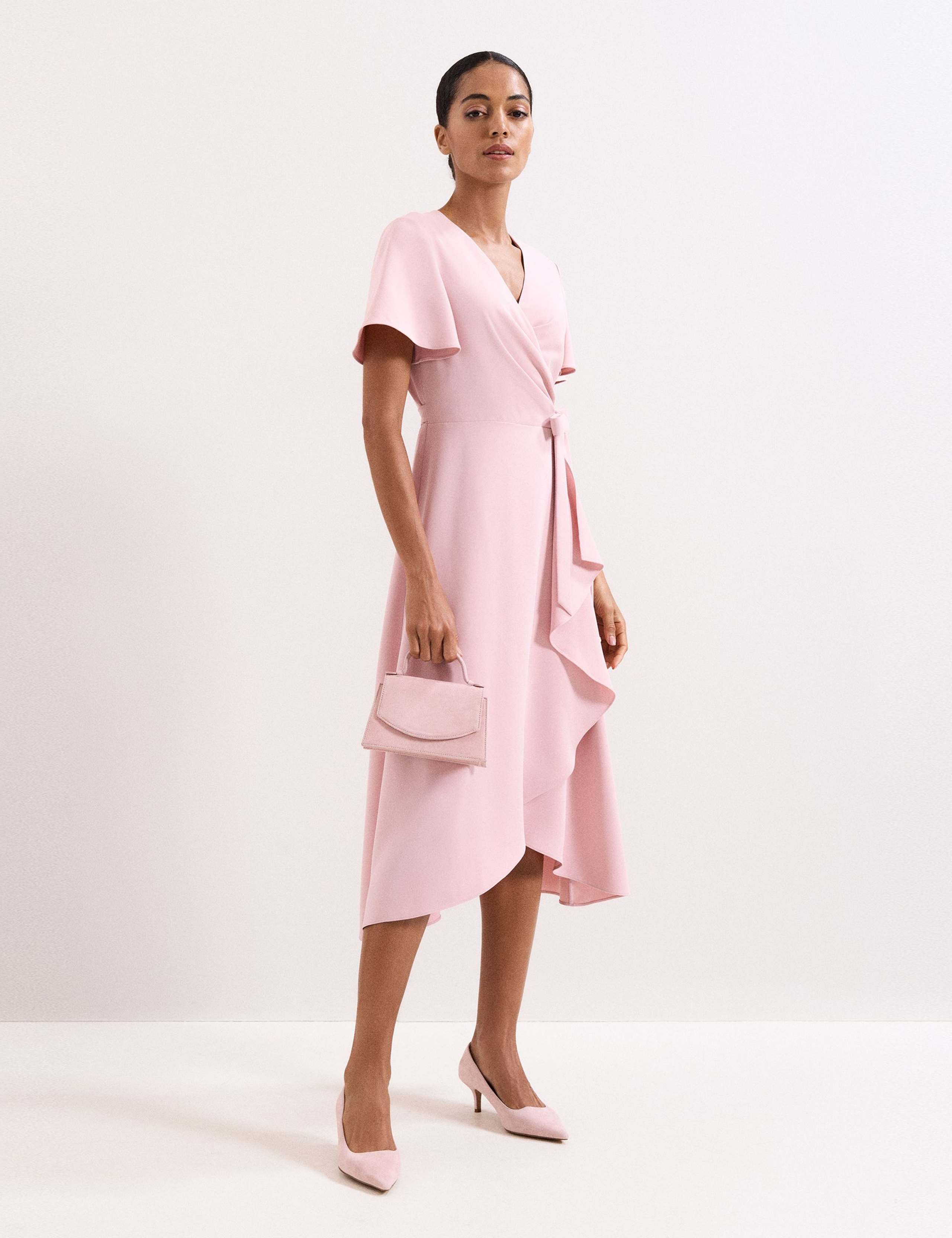 Suede Top Handle Grab Bag 5 of 8