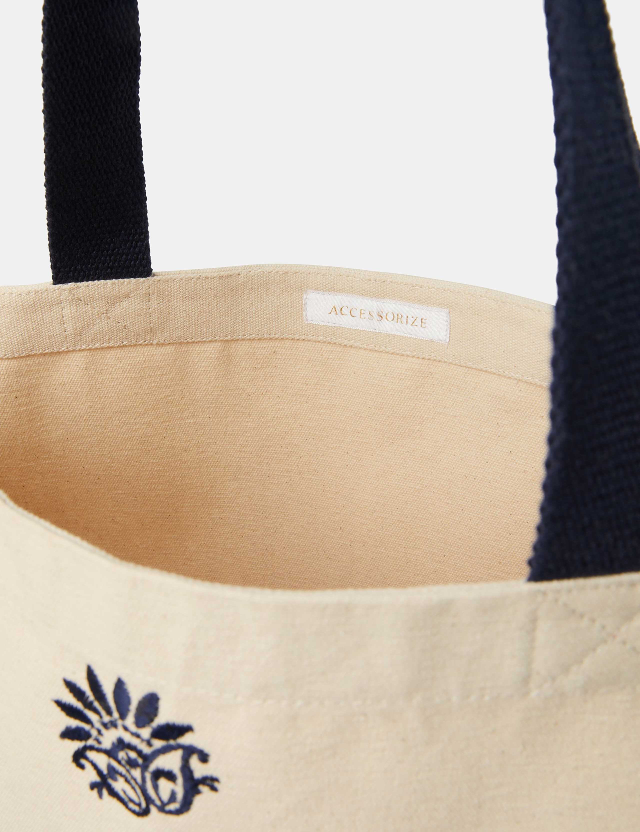 Embroidered Shopper Bag 4 of 4