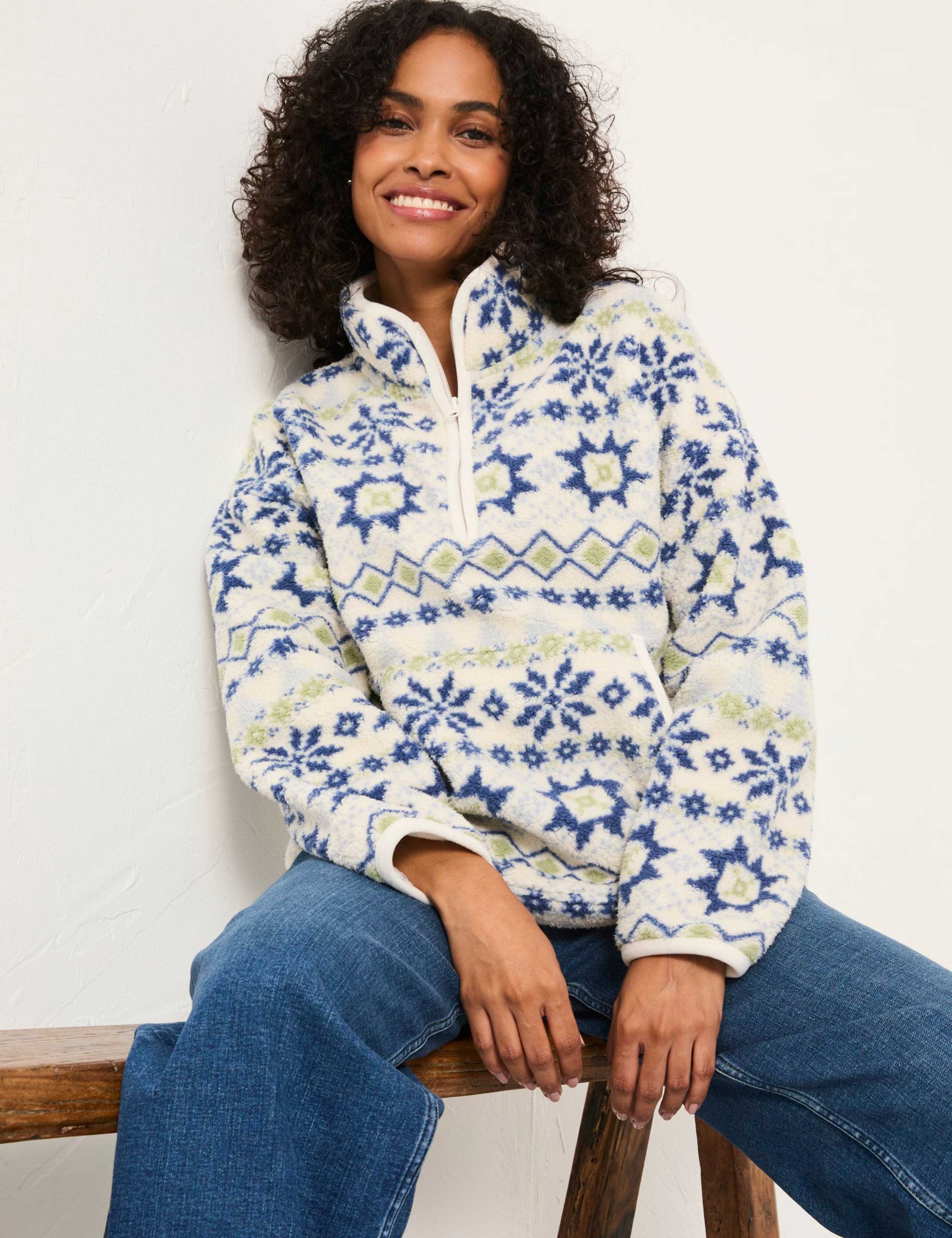 Fair Isle Pyjama Top 3 of 5