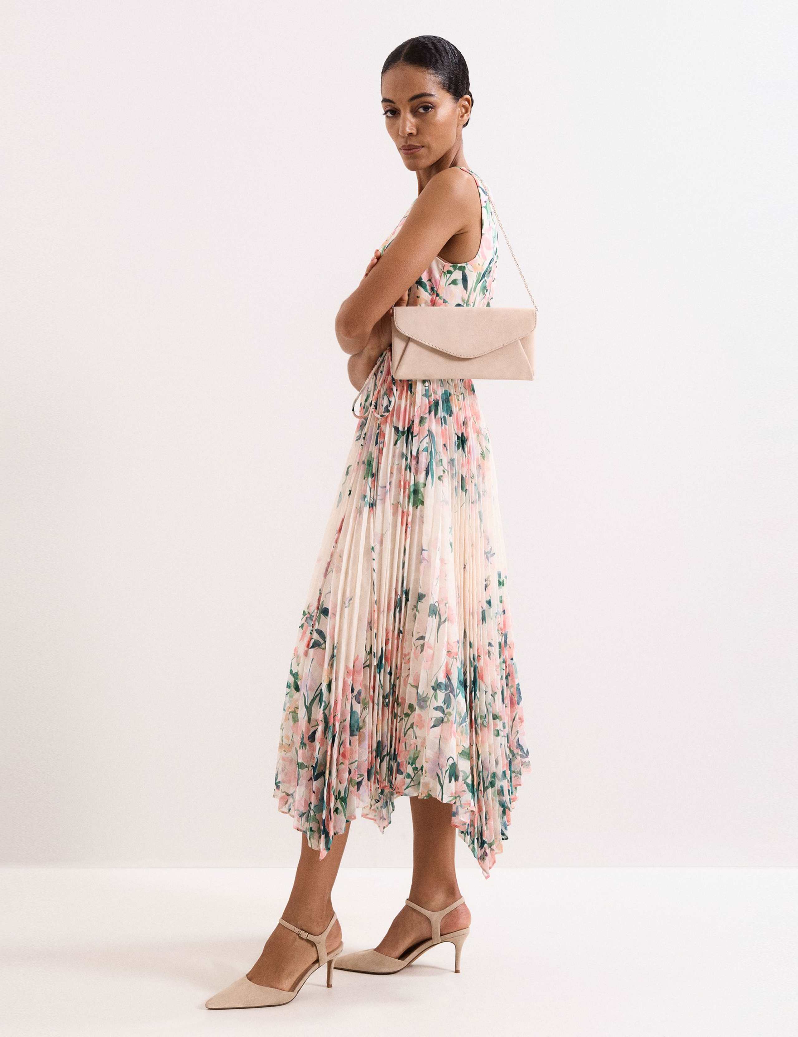 Suede Clutch Bag 5 of 7