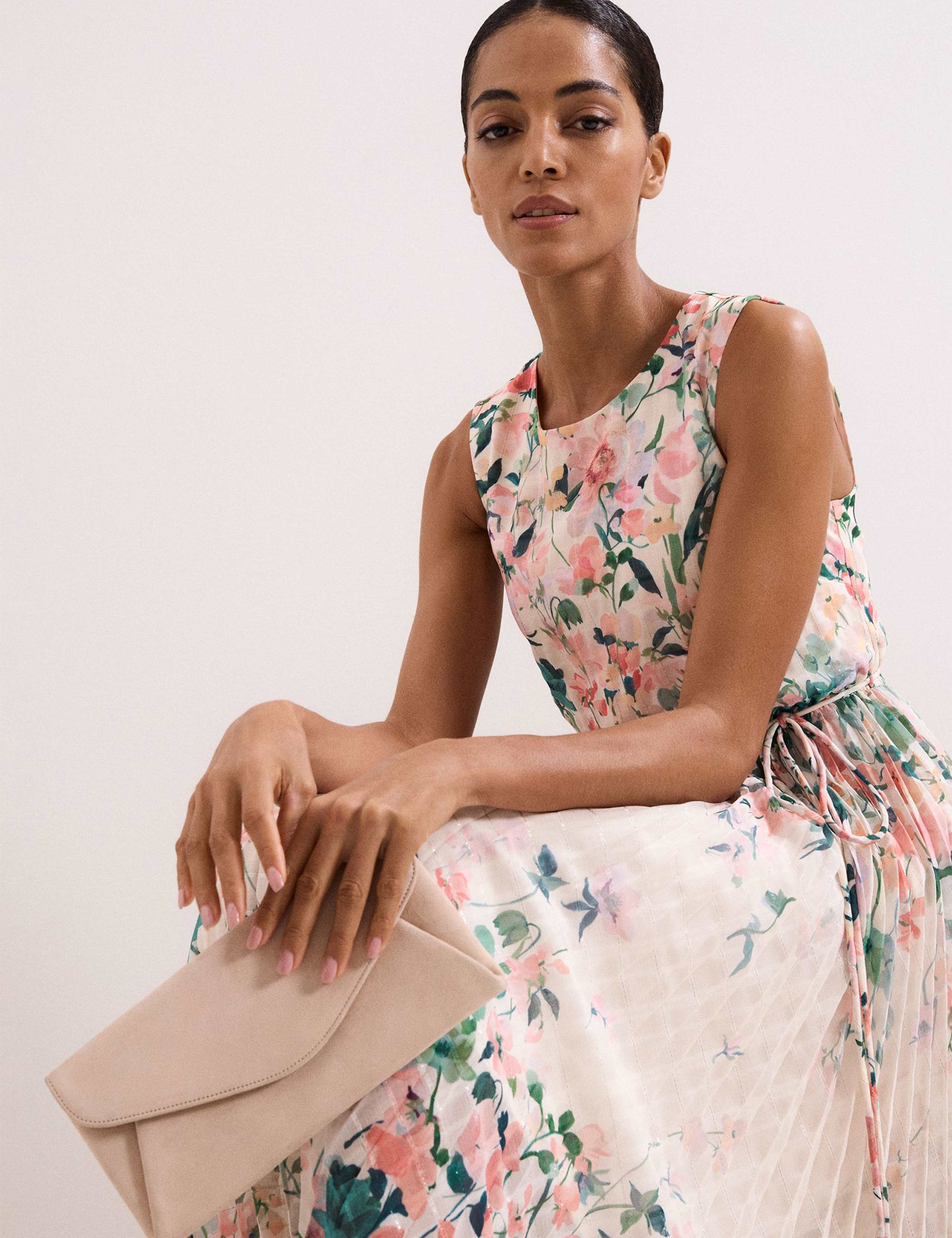 Suede Clutch Bag 6 of 7