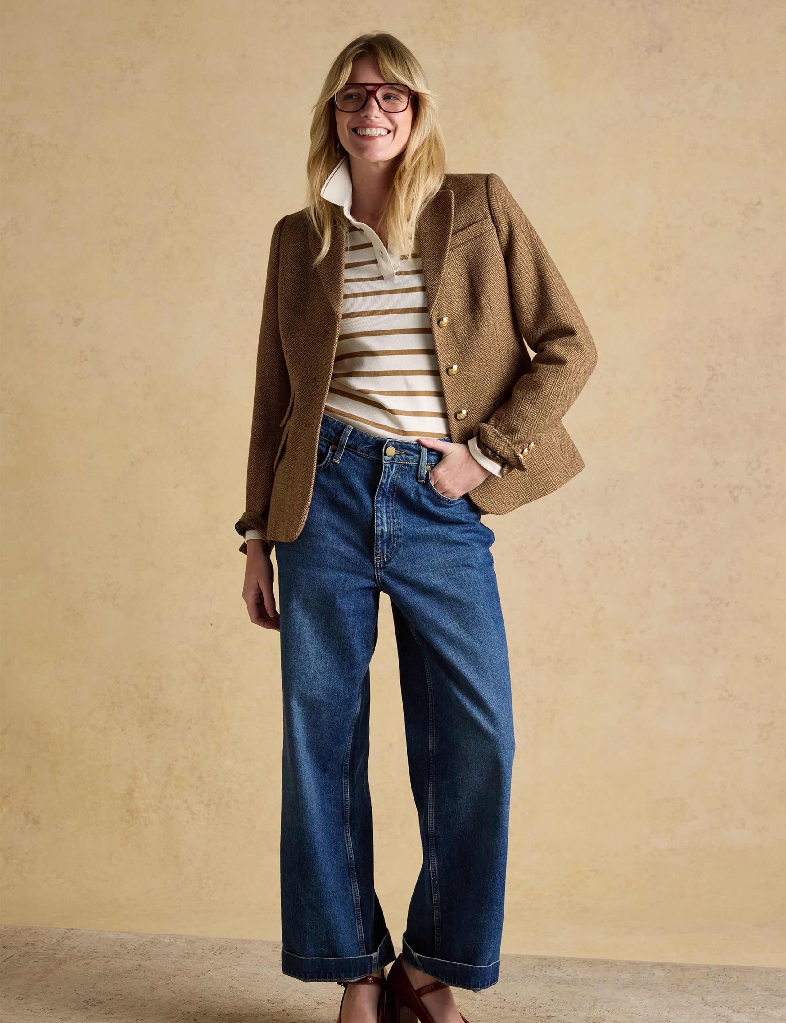 Cotton Rich Ribbed Striped Polo Shirt 3 of 8