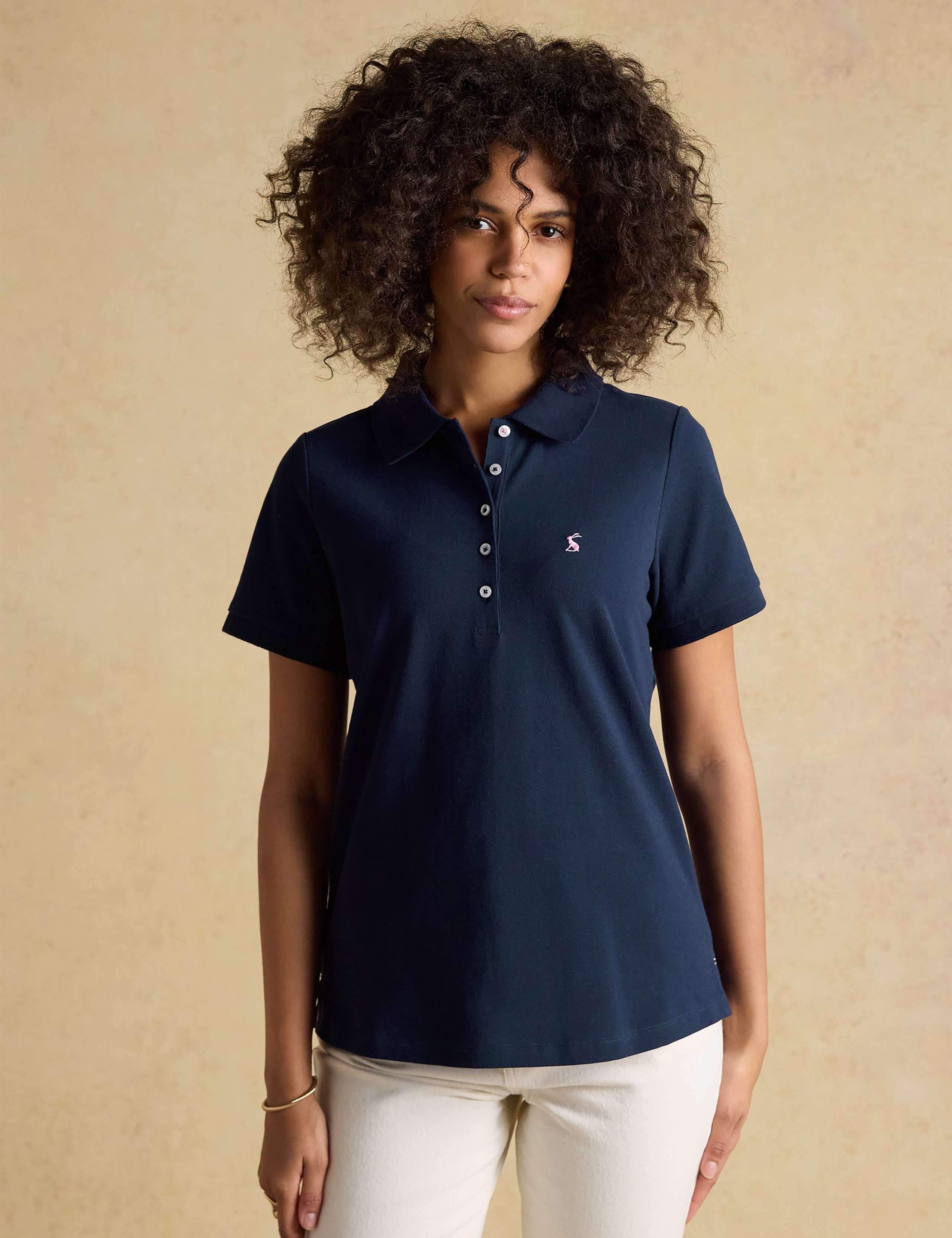 Pure Cotton Pique Polo Shirt 3 of 10
