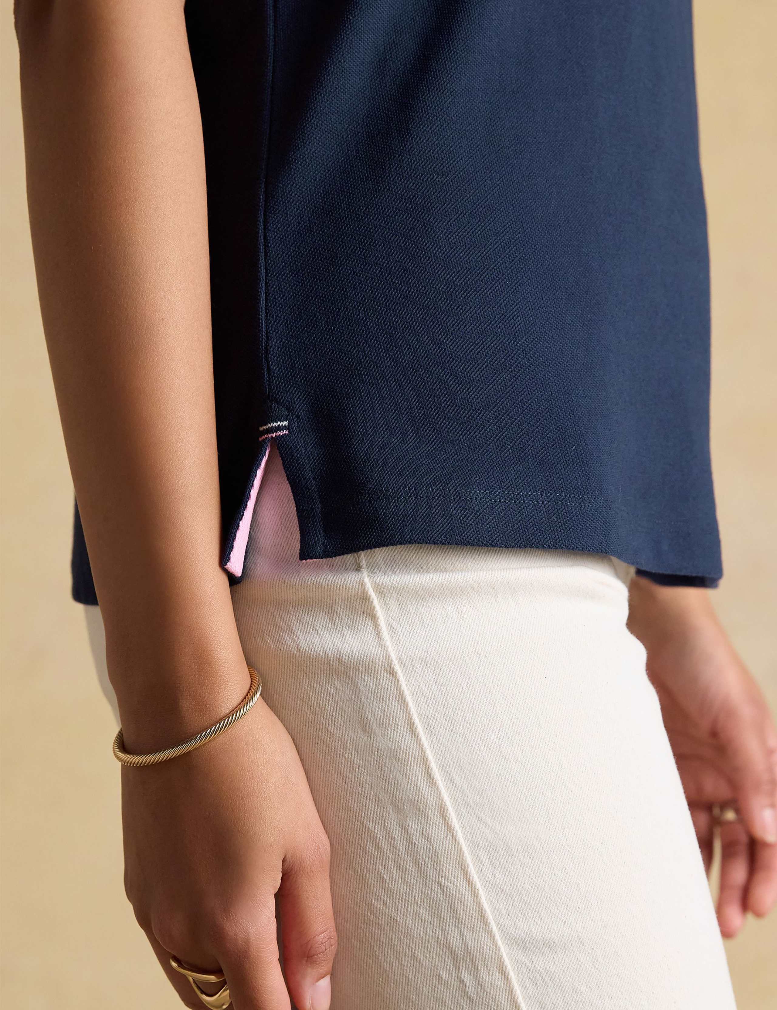 Pure Cotton Pique Polo Shirt 8 of 10