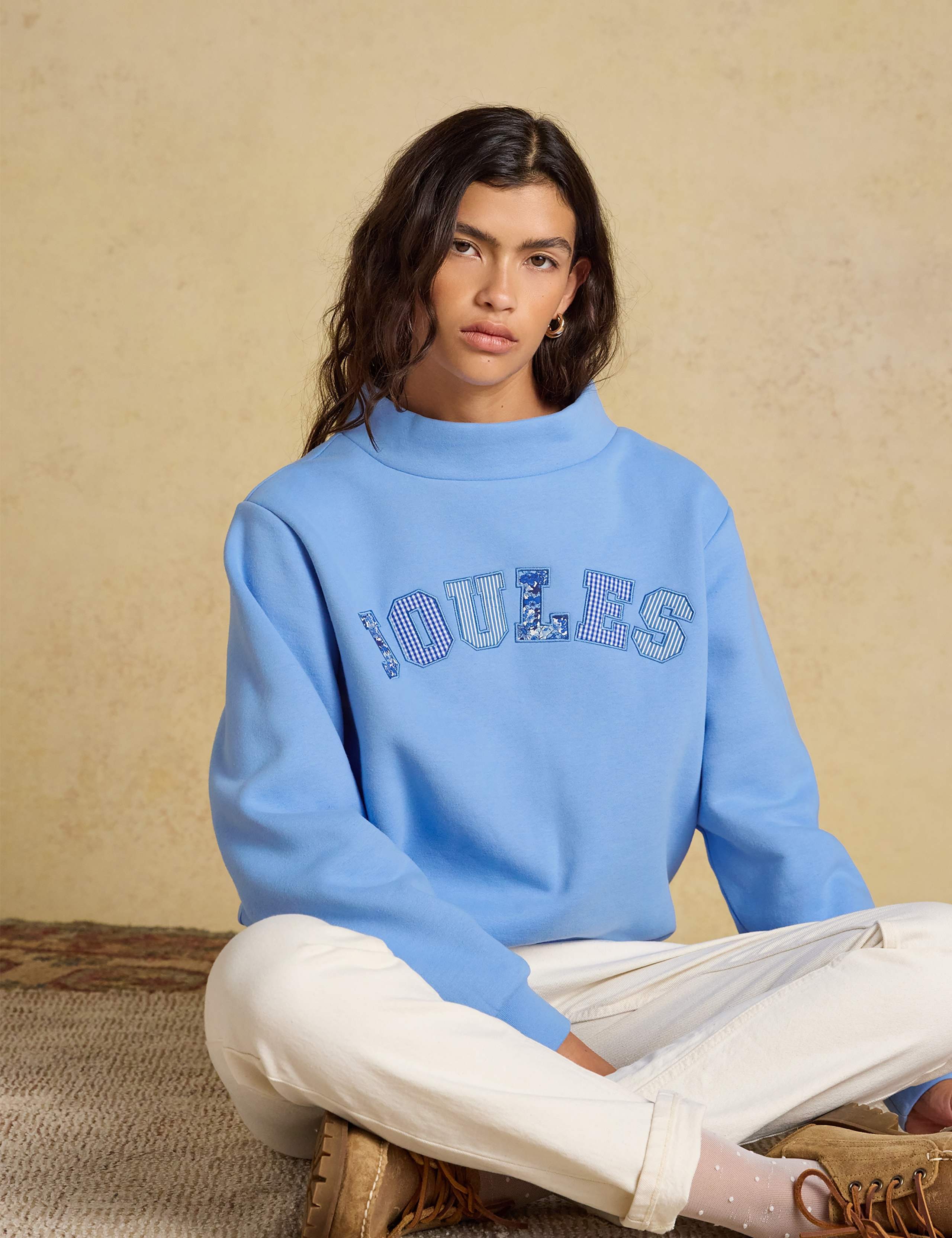 Cotton Rich Slogan Sweatshirt 3 of 8