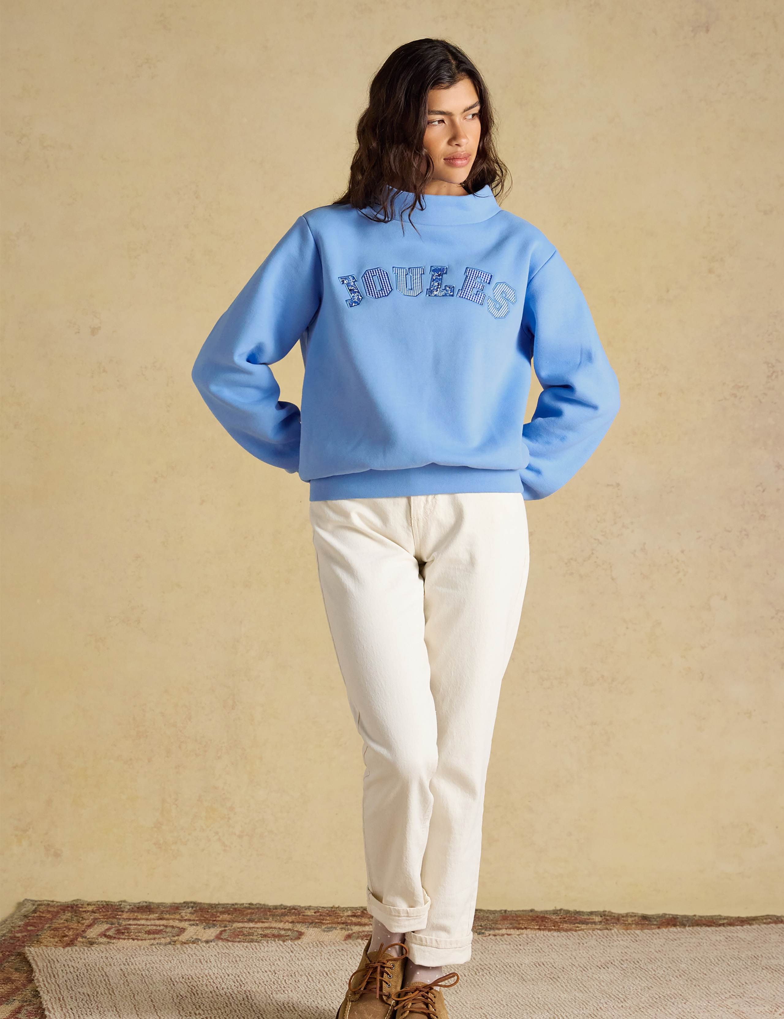 Cotton Rich Slogan Sweatshirt 6 of 8