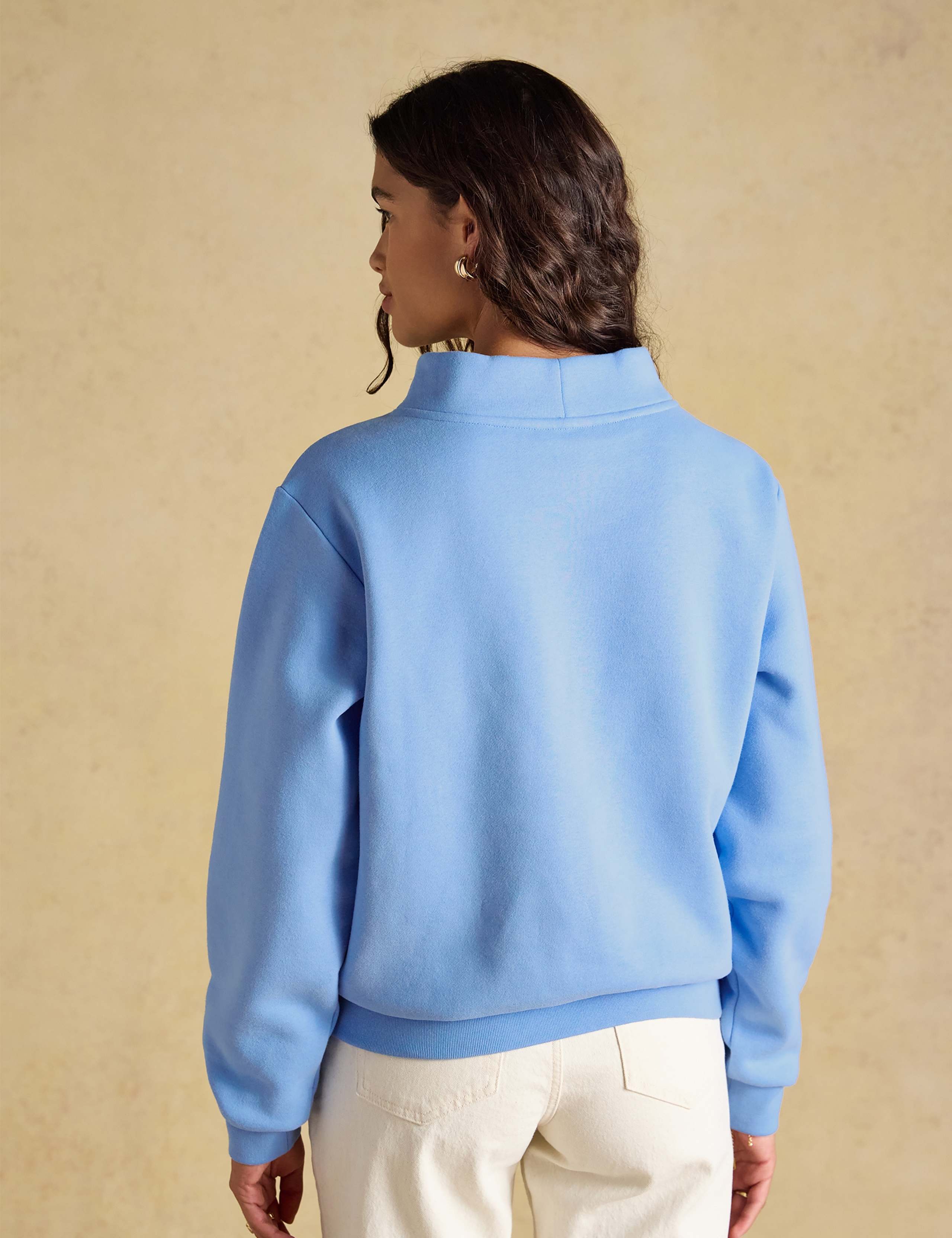 Cotton Rich Slogan Sweatshirt 7 of 8