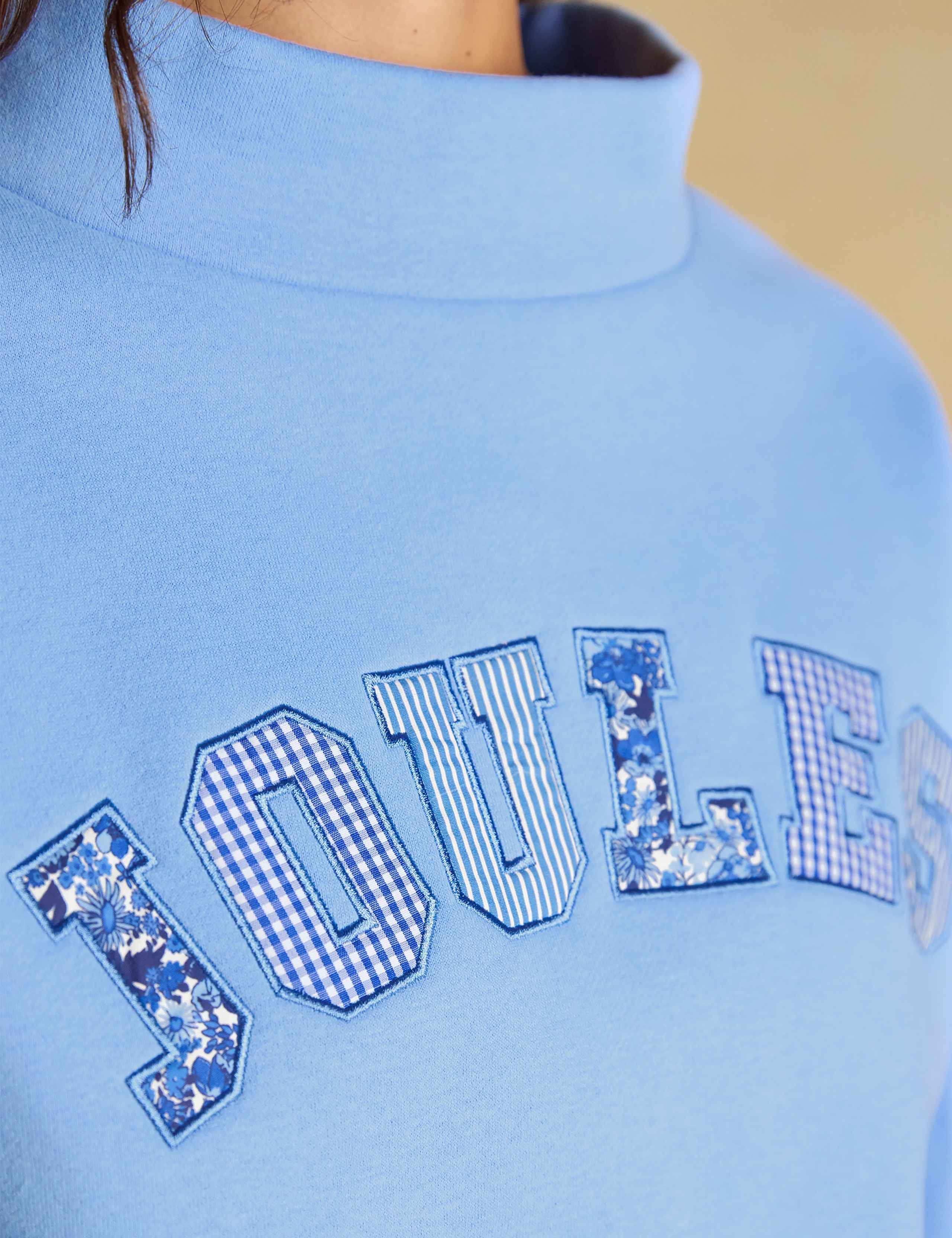 Cotton Rich Slogan Sweatshirt 8 of 8