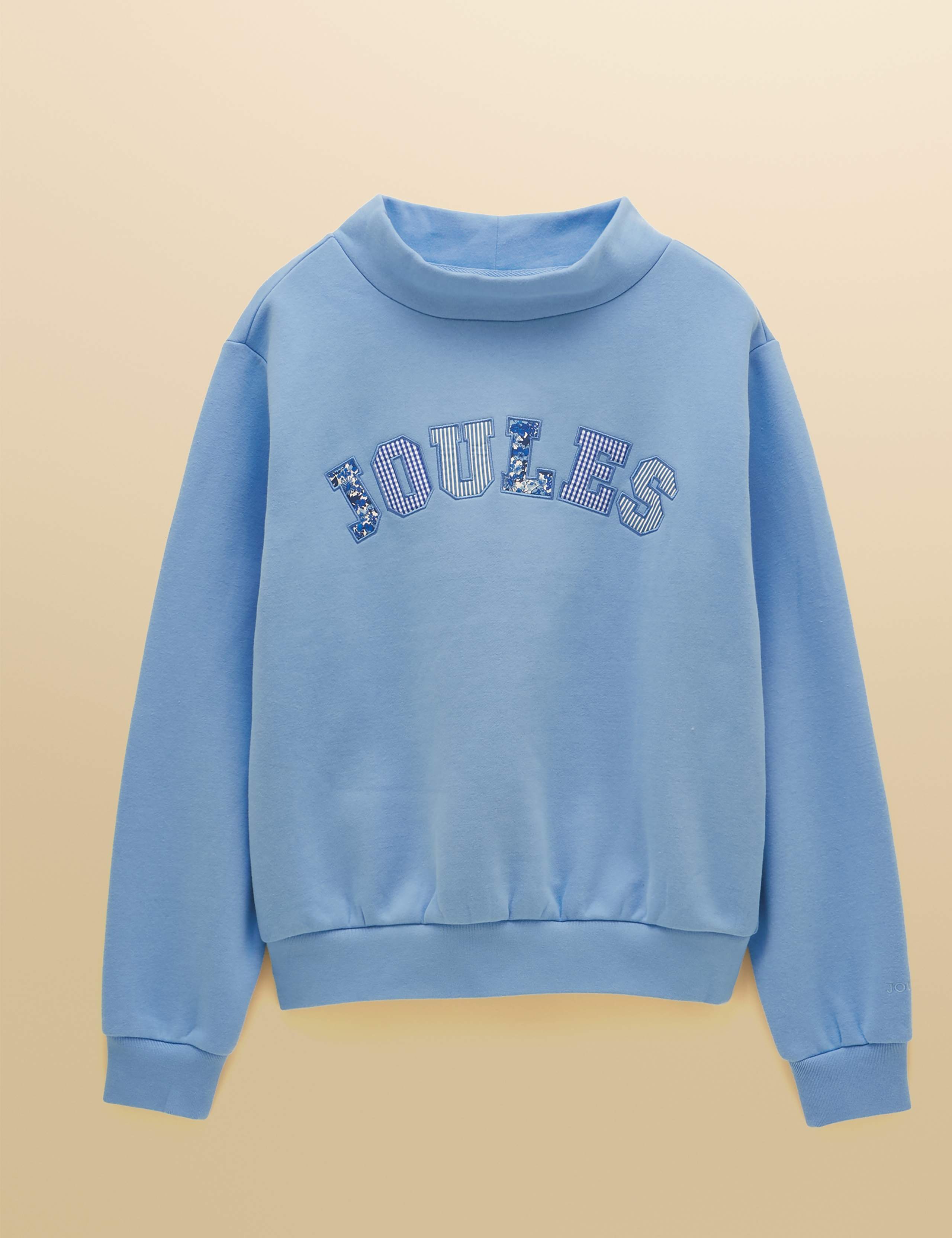 Cotton Rich Slogan Sweatshirt 2 of 8