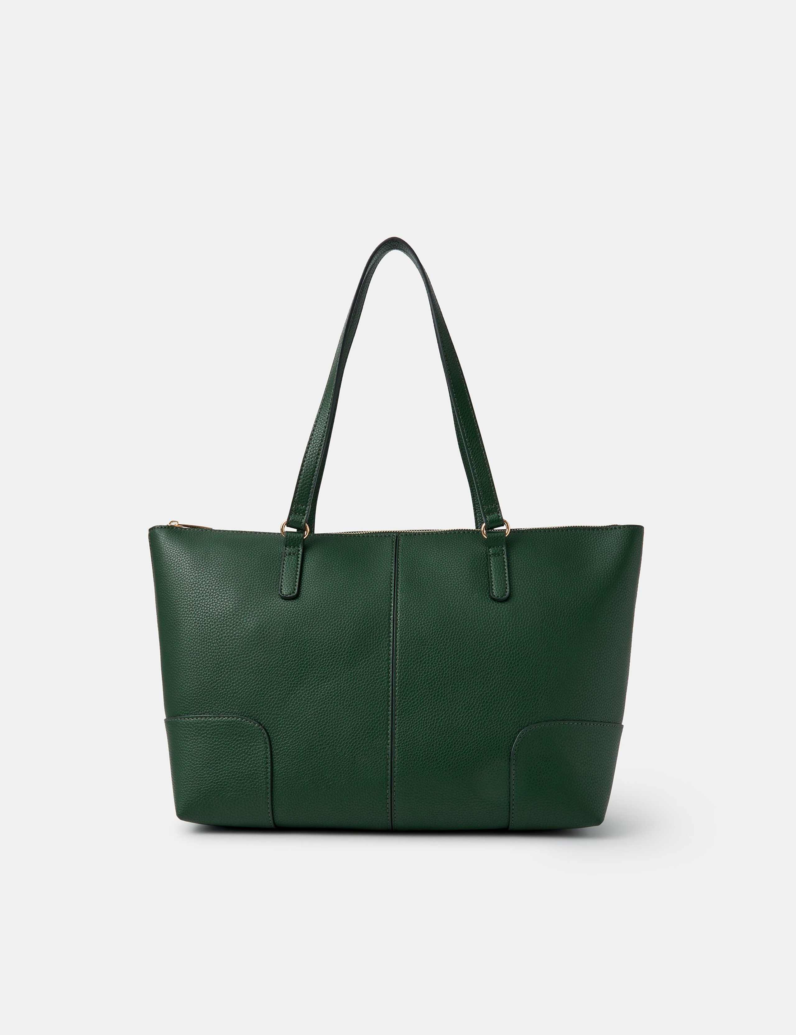 Faux Leather Tote Bag 1 of 4