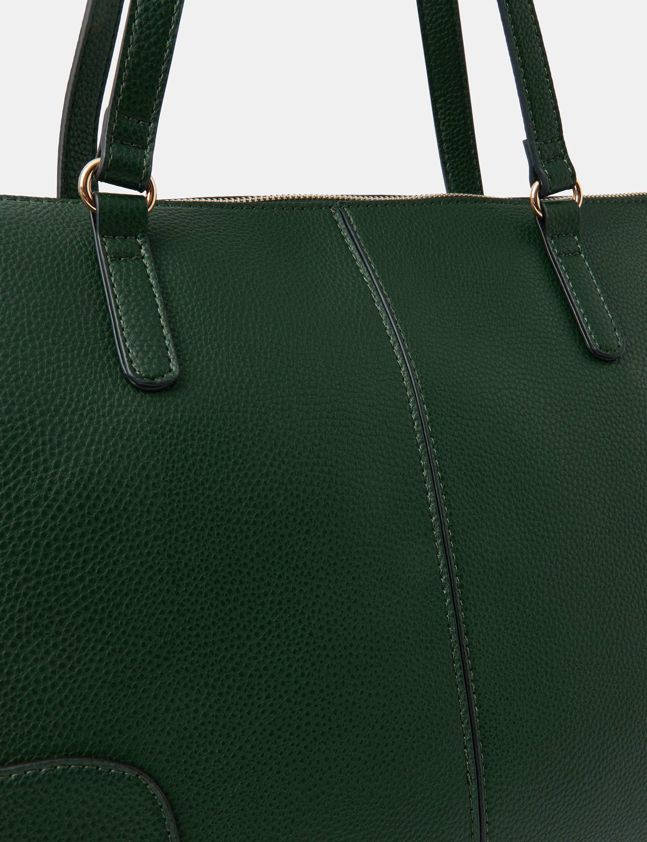 Faux Leather Tote Bag 3 of 4