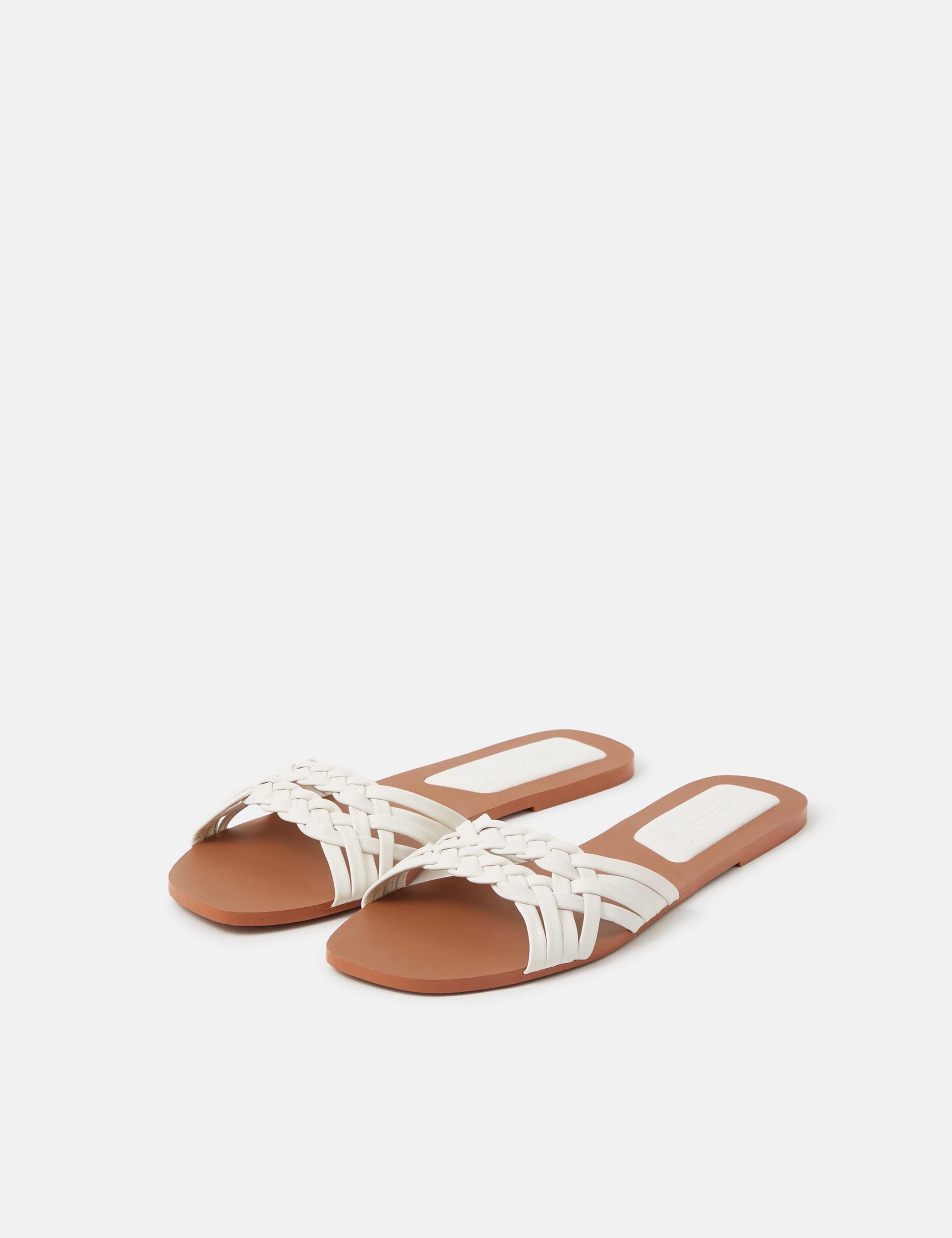 Leather Woven Sandals 2 of 3