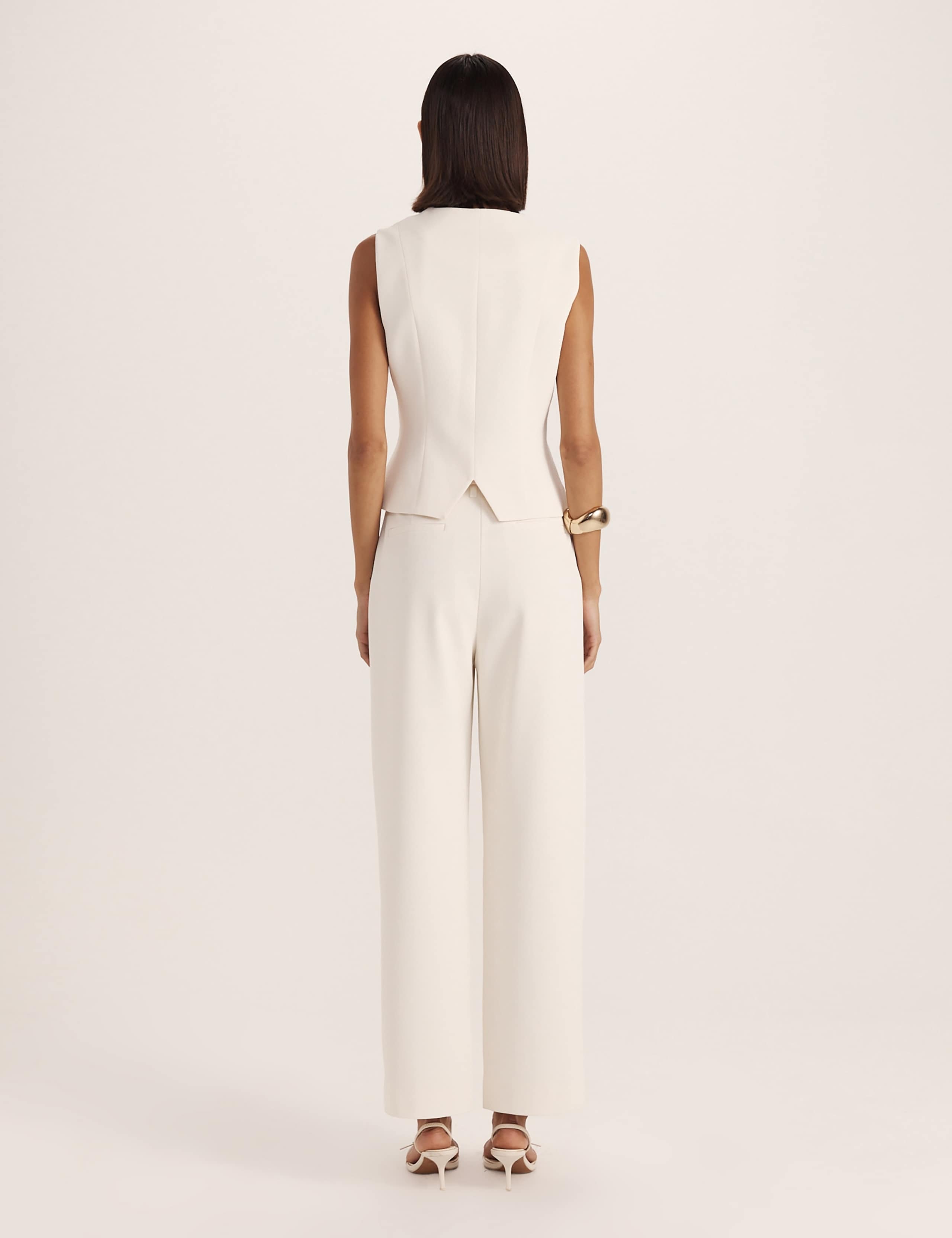 High Waist Straight Leg Trousers 7 of 7