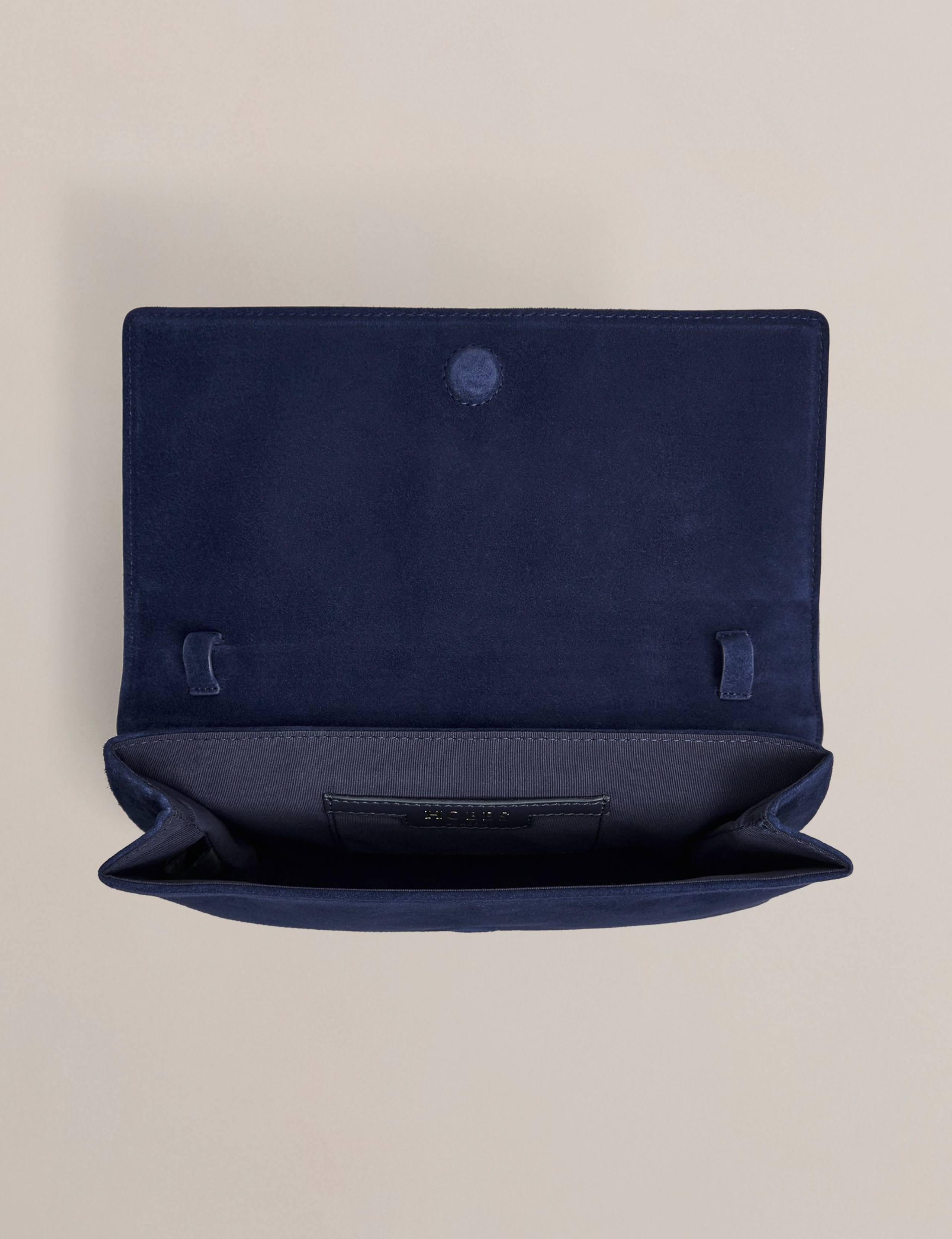 Suede Clutch Bag 3 of 4