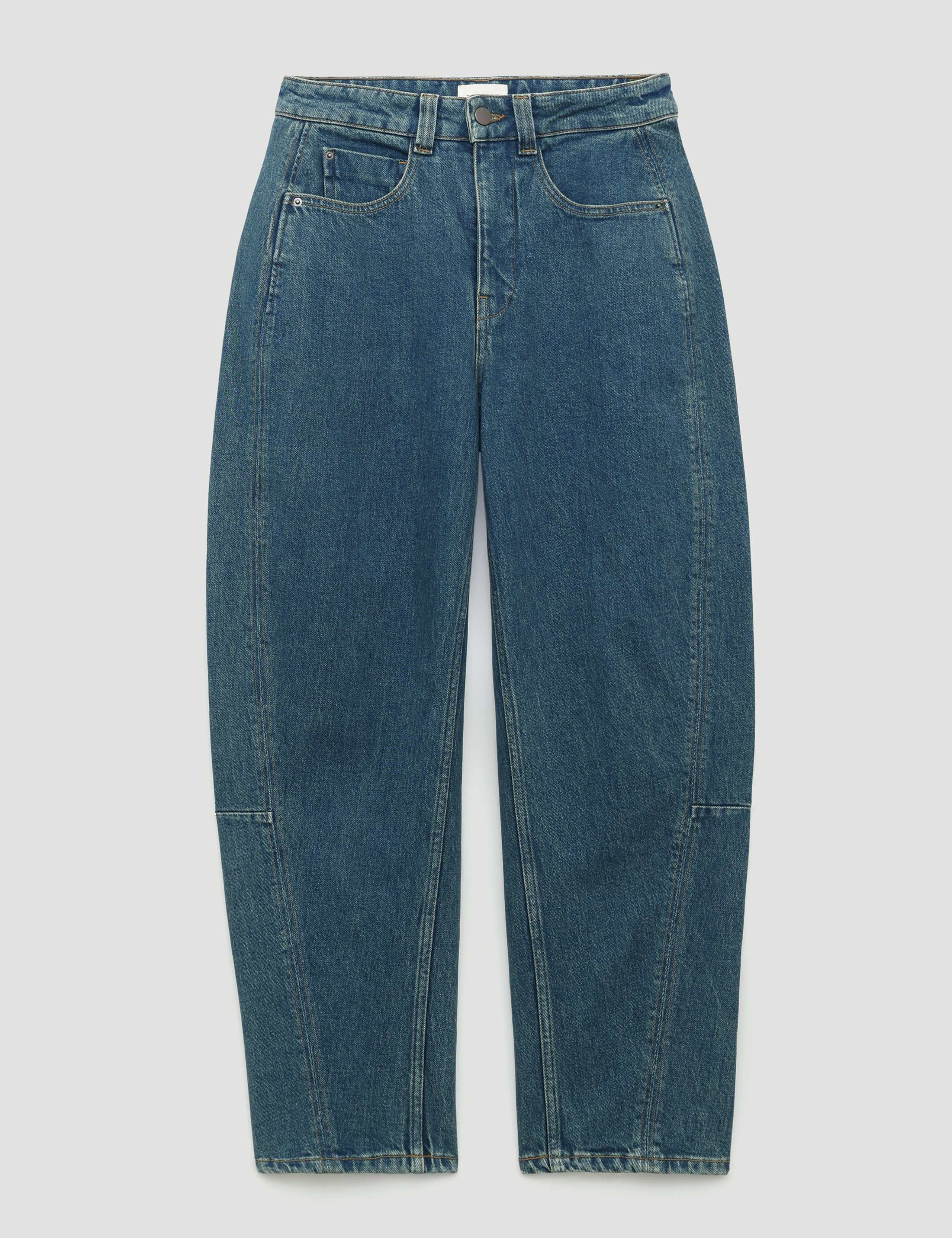 Tapered Leg Carrot Fit Jeans 2 of 5